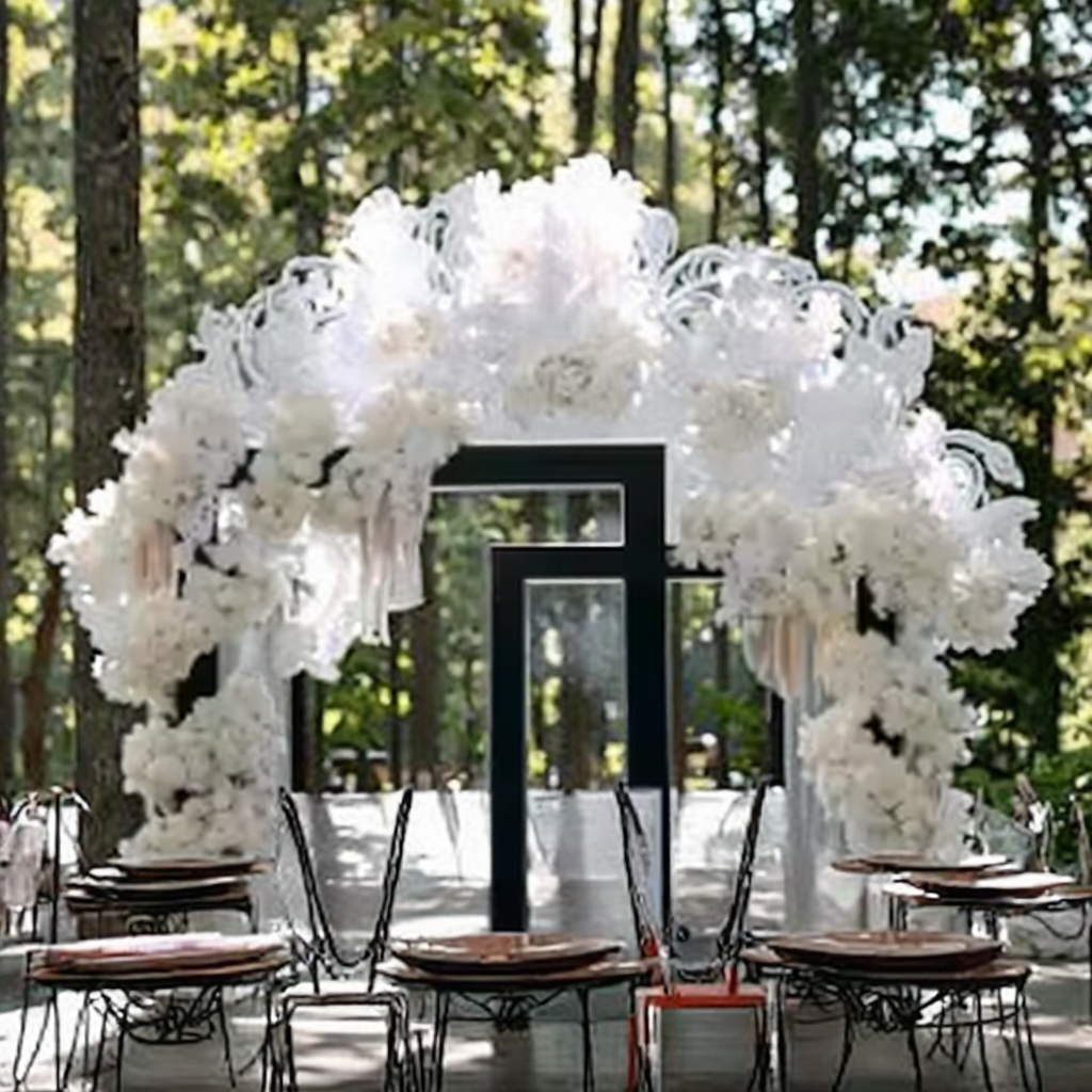 Indian Wedding Decor Supply - #@PVC Indian Wedding Gazebo Arches Backdrops