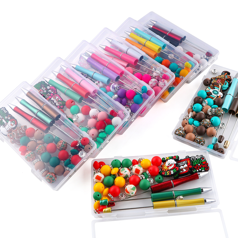 Wedding Supply.Box - 54Pcs/Box Ballpoint Pen DIY Bead Pen