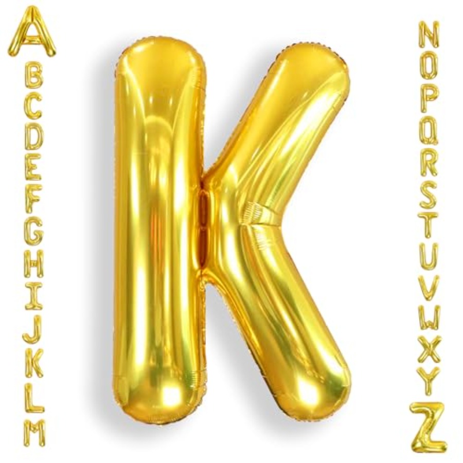 Wedding Z - 40 Inch Big Letter Balloon Gold