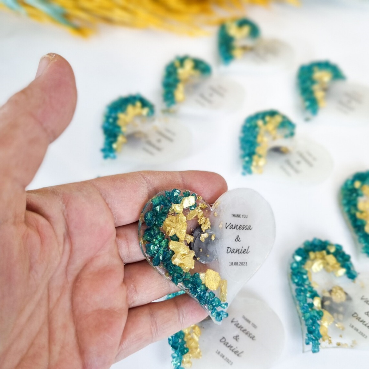 Heart Magnet Wedding Favors: G - Wedding Package Gold 리뷰 및 가격
