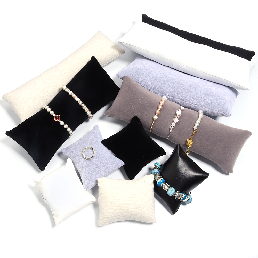 1Pc PU Leather Velvet Jewelry  - Ring Bearer Pillow 리뷰 및 가격