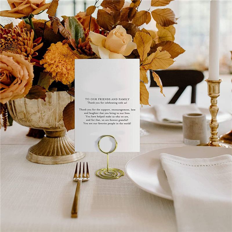 ABRB-Table Number Holders 60Pc - Table Number Gold 리뷰 및 가격