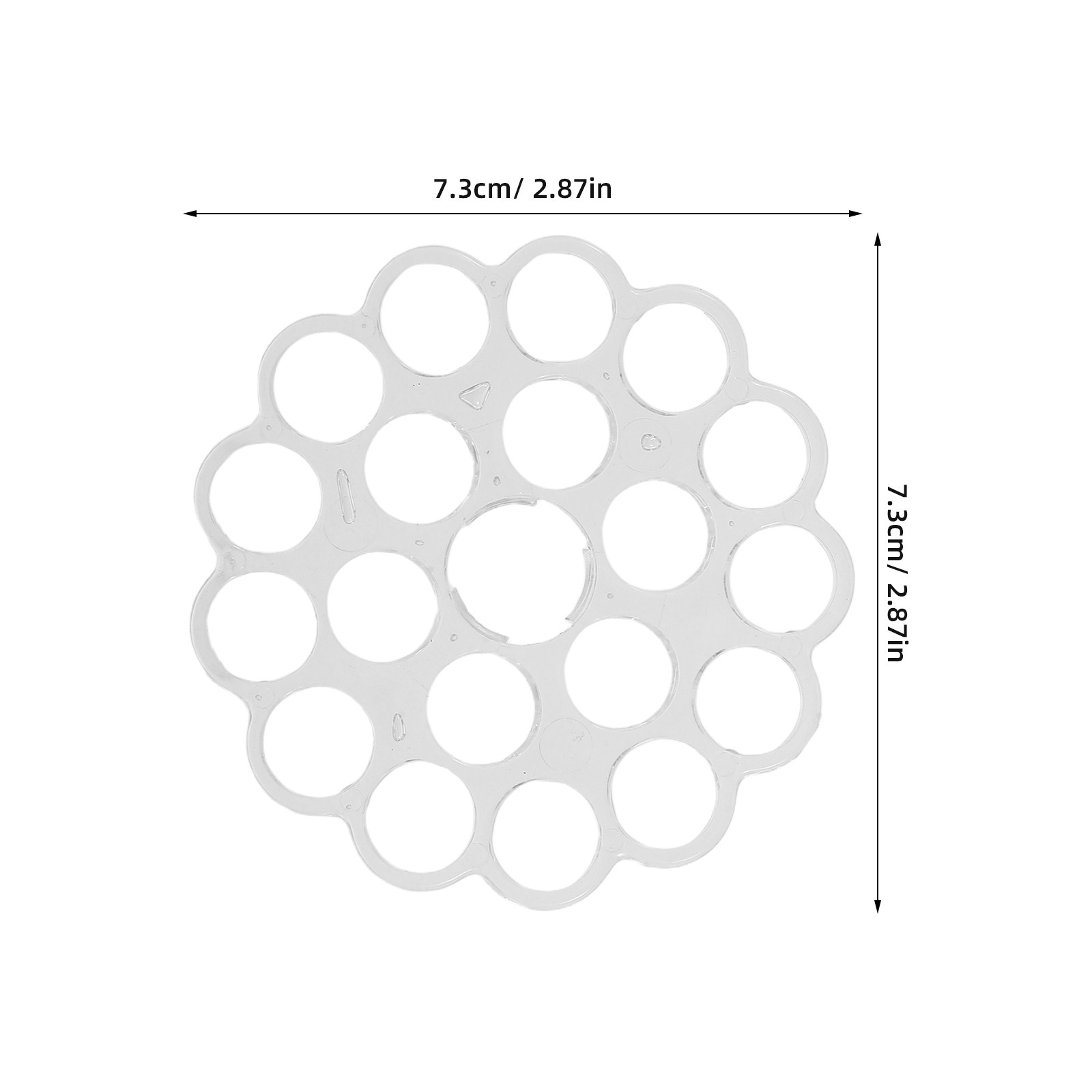 2Pcs Clear Floral Grid for Vas - Wedding Support 리뷰 및 가격