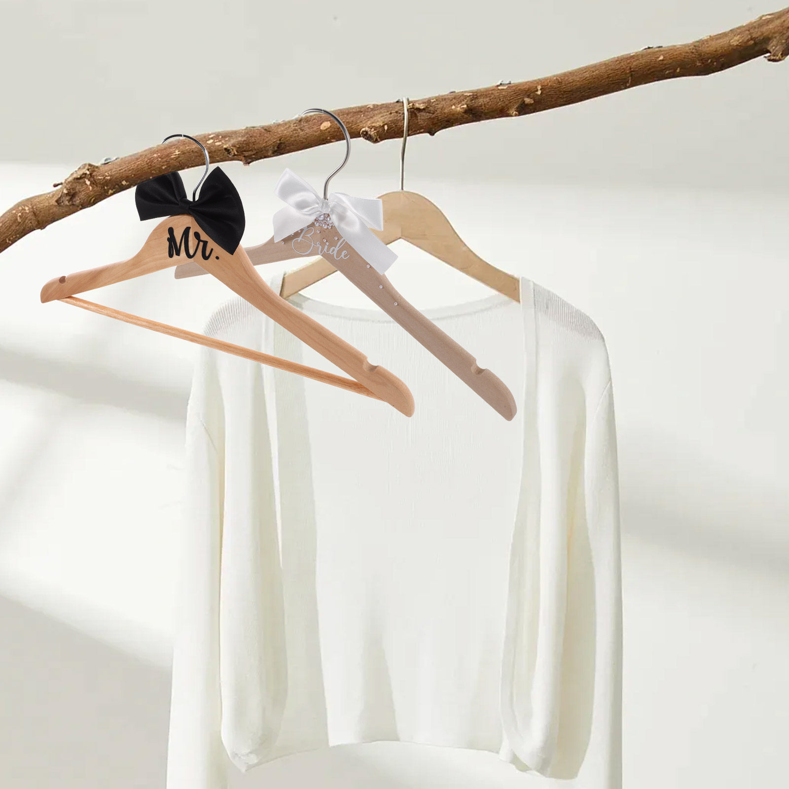2Pcs Wooden Bride Groom Weddin - Wedding Support 리뷰 및 가격