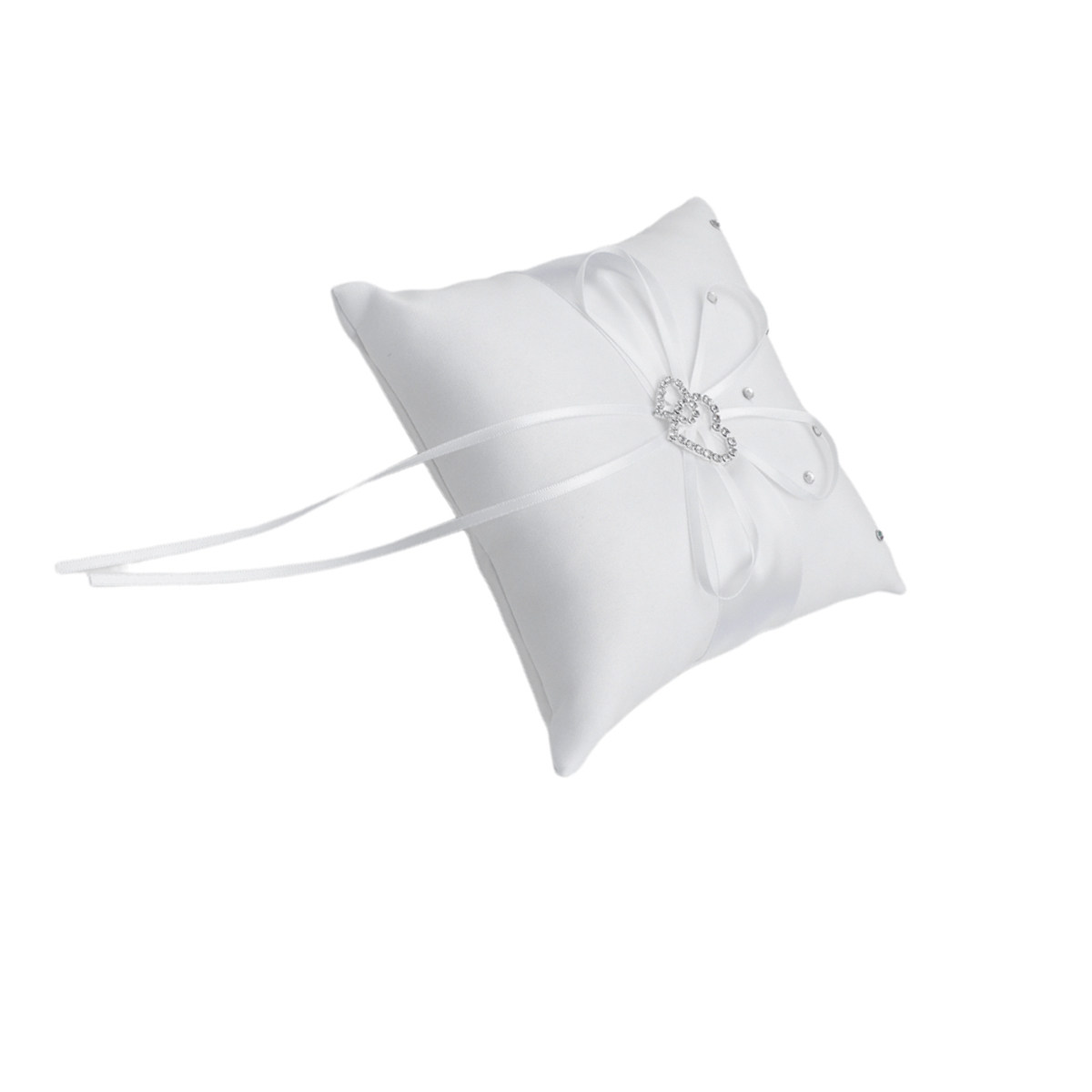 15x15cm White Wedding Ring Pil - Ring Bearer Pillow 리뷰 및 가격