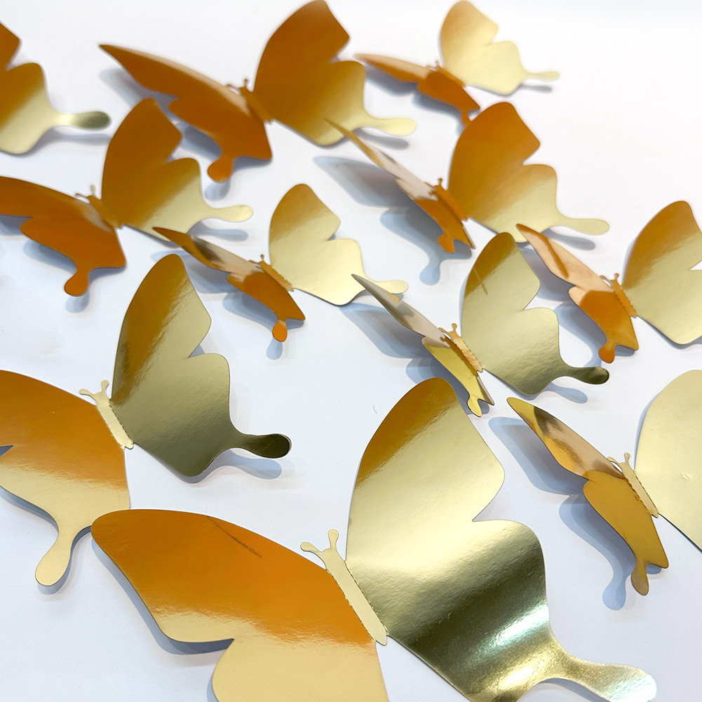 12 Pcs Gold Silver Reflective  - Wedding Package Gold 리뷰 및 가격
