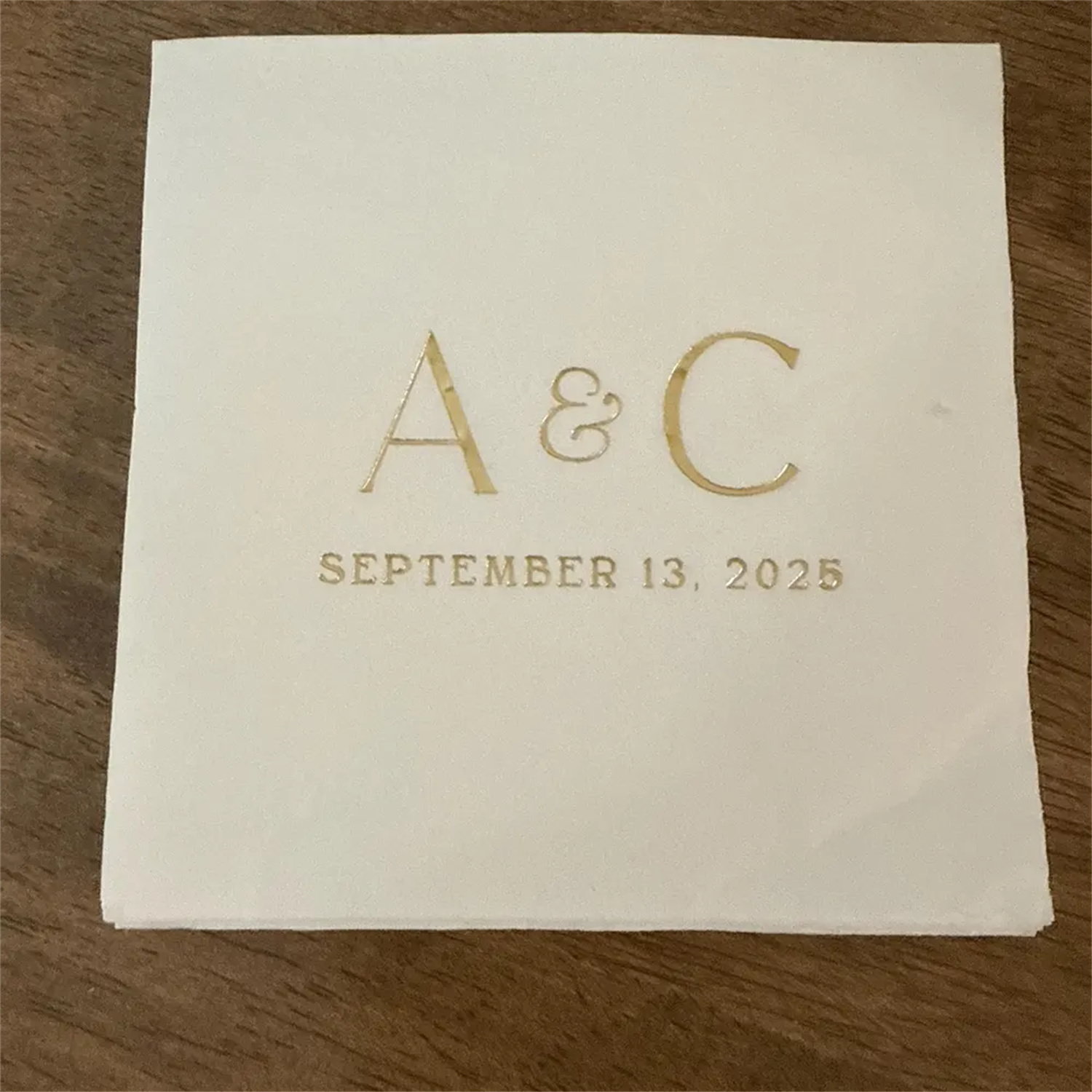 Wedding Cocktail Napkins Initi - Wedding Package Gold 리뷰 및 가격