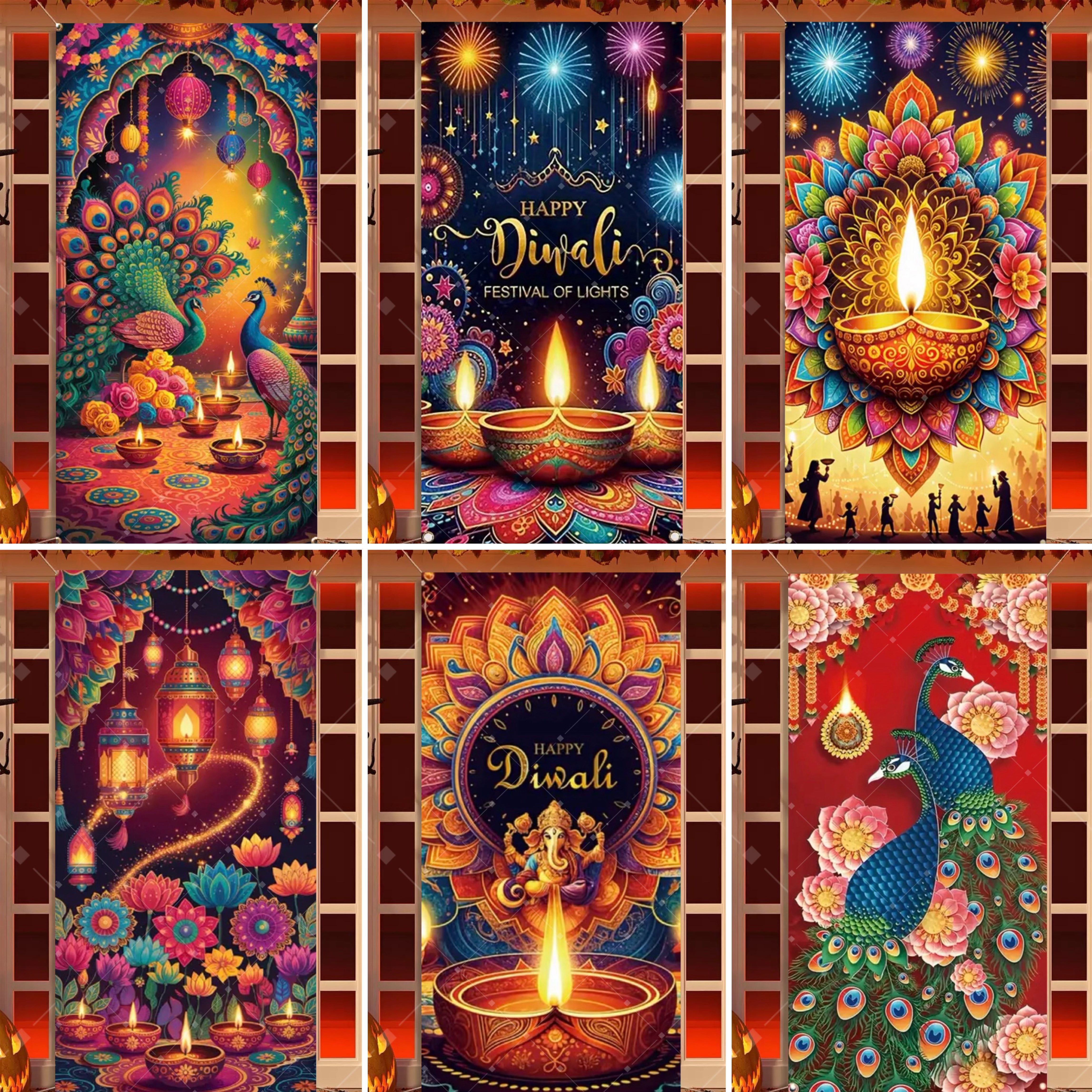 Diwali Decoration Party Backgr - Indian Wedding Decor Supply 리뷰 및 가격