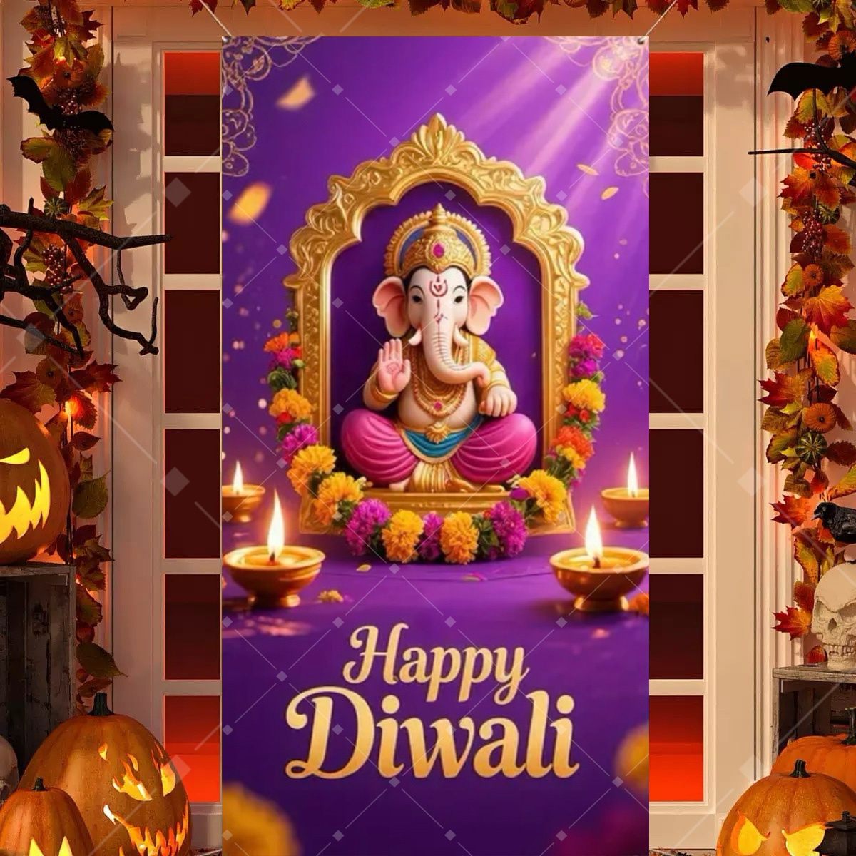 Diwali Decoration Party Backgr - Indian Wedding Decor Supply 리뷰 및 가격