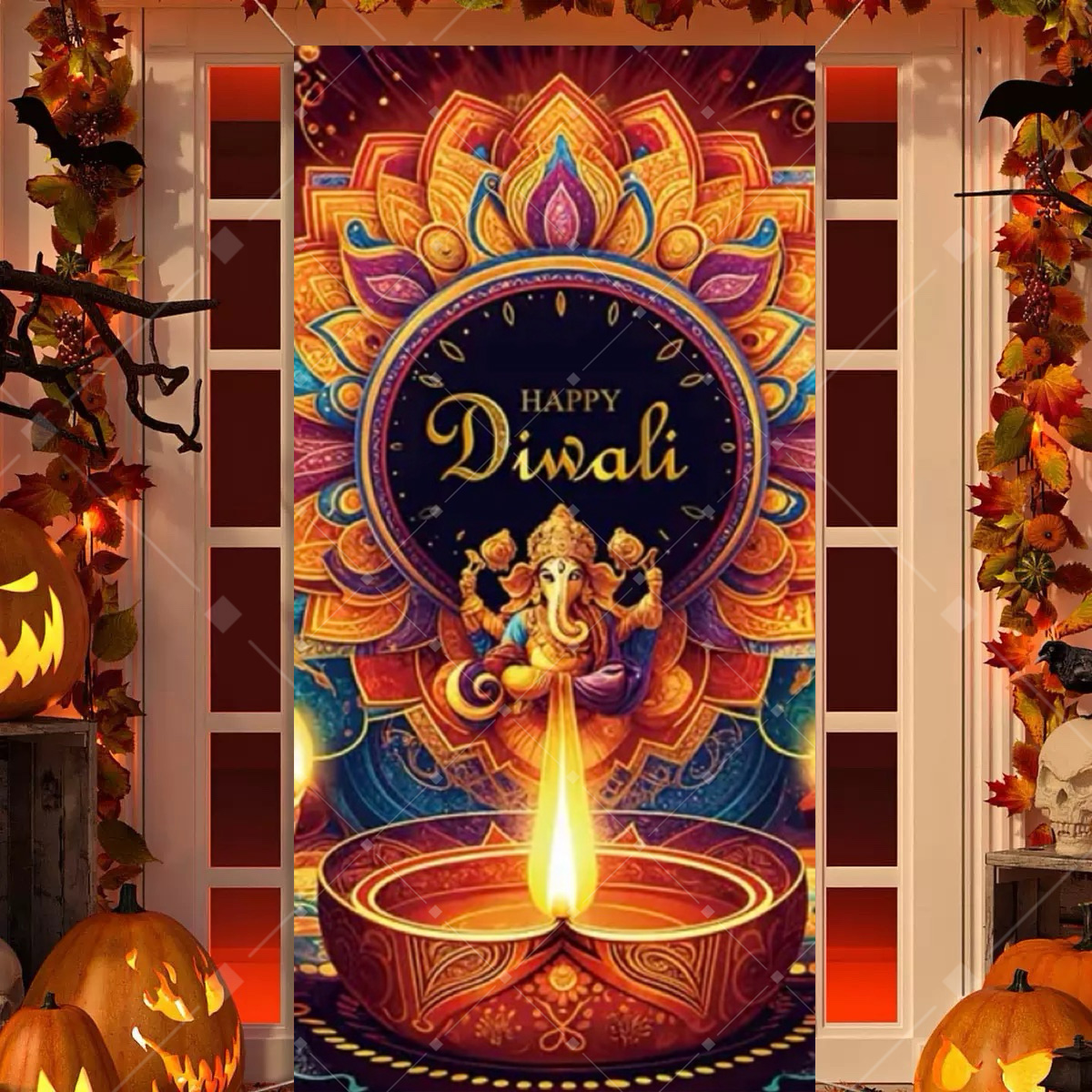 Diwali Decoration Party Backgr - Indian Wedding Decor Supply 리뷰 및 가격