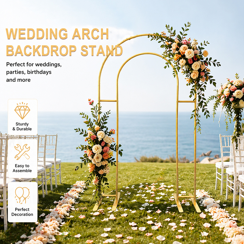 Open Arch Backdrop Stand, Doub - Wedding Support 리뷰 및 가격