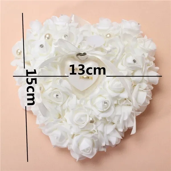 White Ring Bearer Pillow Cushi - Ring Bearer Pillow 리뷰 및 가격