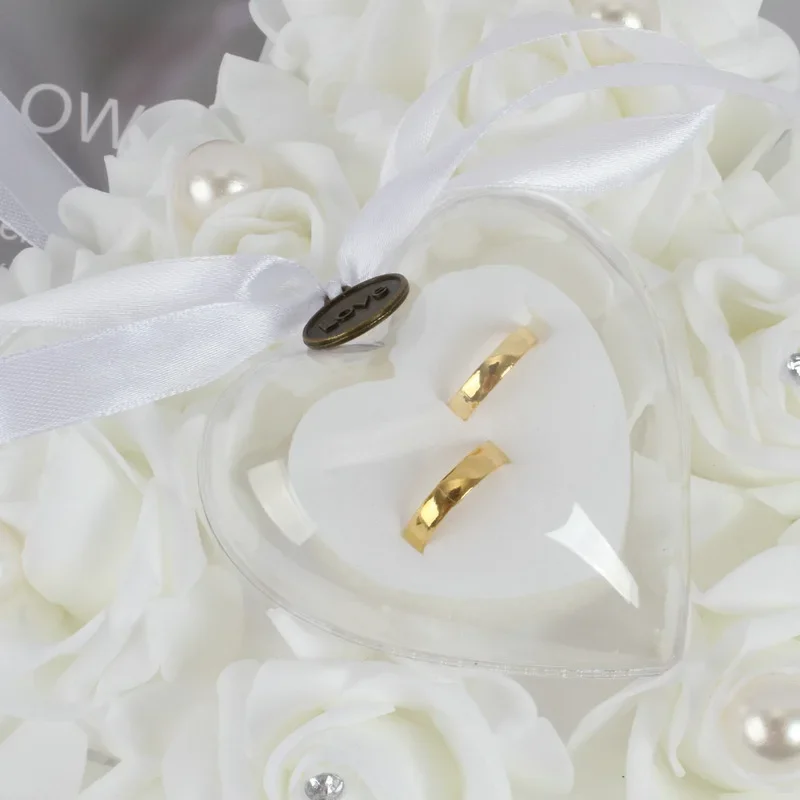 White Ring Bearer Pillow Cushi - Ring Bearer Pillow 리뷰 및 가격