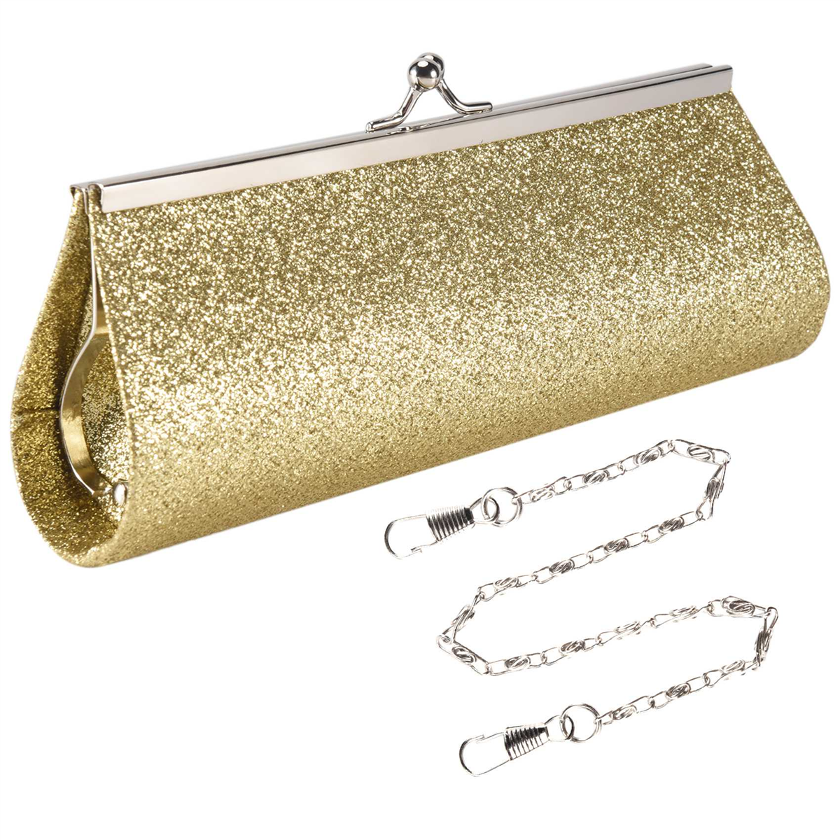 A330 Women Glitter Clutch Purs - Wedding Package Gold 리뷰 및 가격