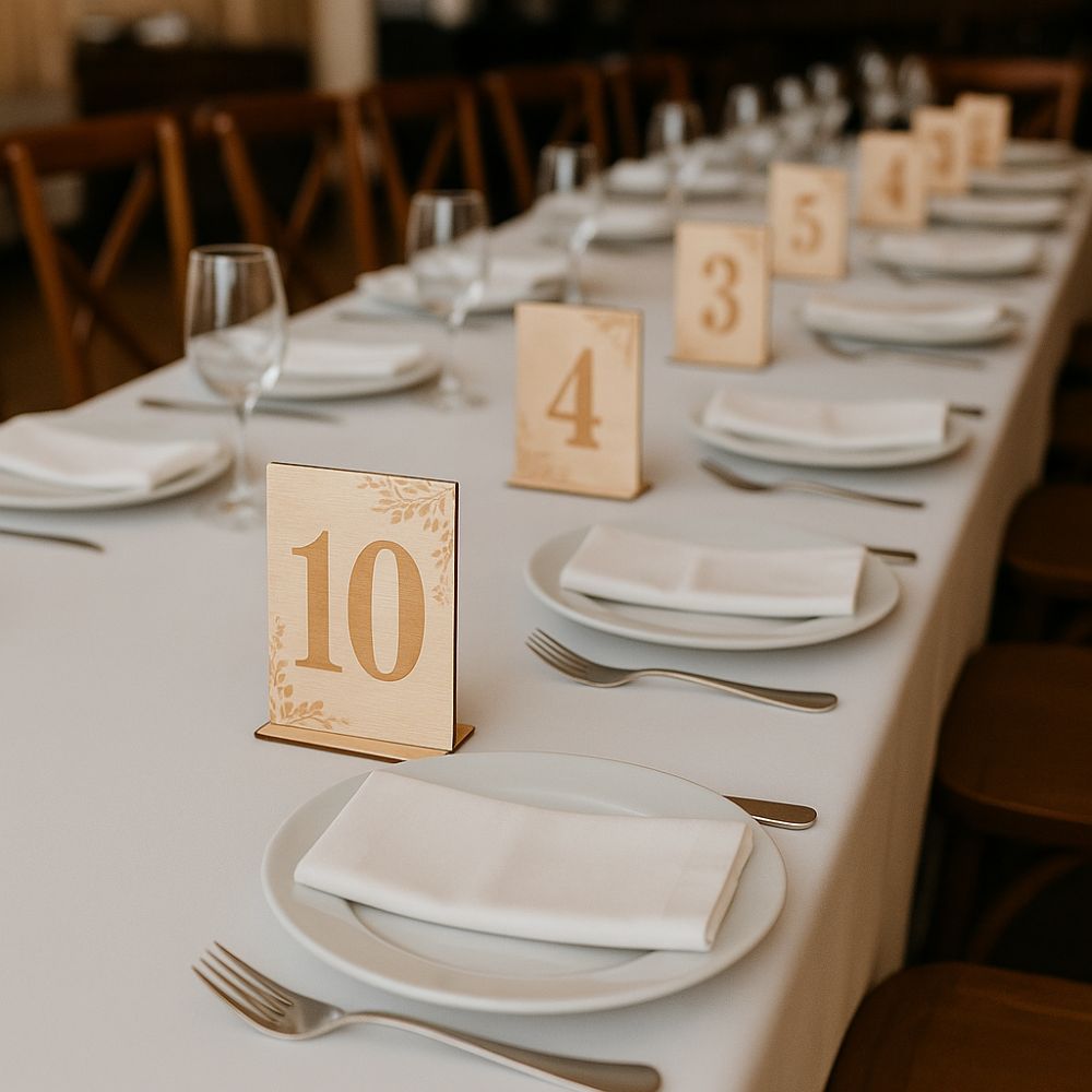 10pcs 1-10 Numbers Wooden Tabl - Table Number Gold 리뷰 및 가격