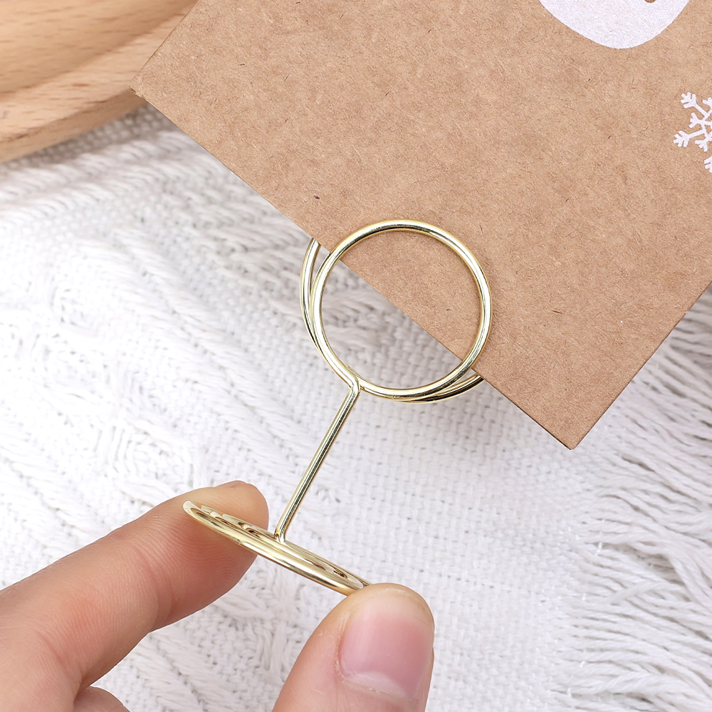 24-2pcs Metal Place Card Holde - Table Number Gold 리뷰 및 가격