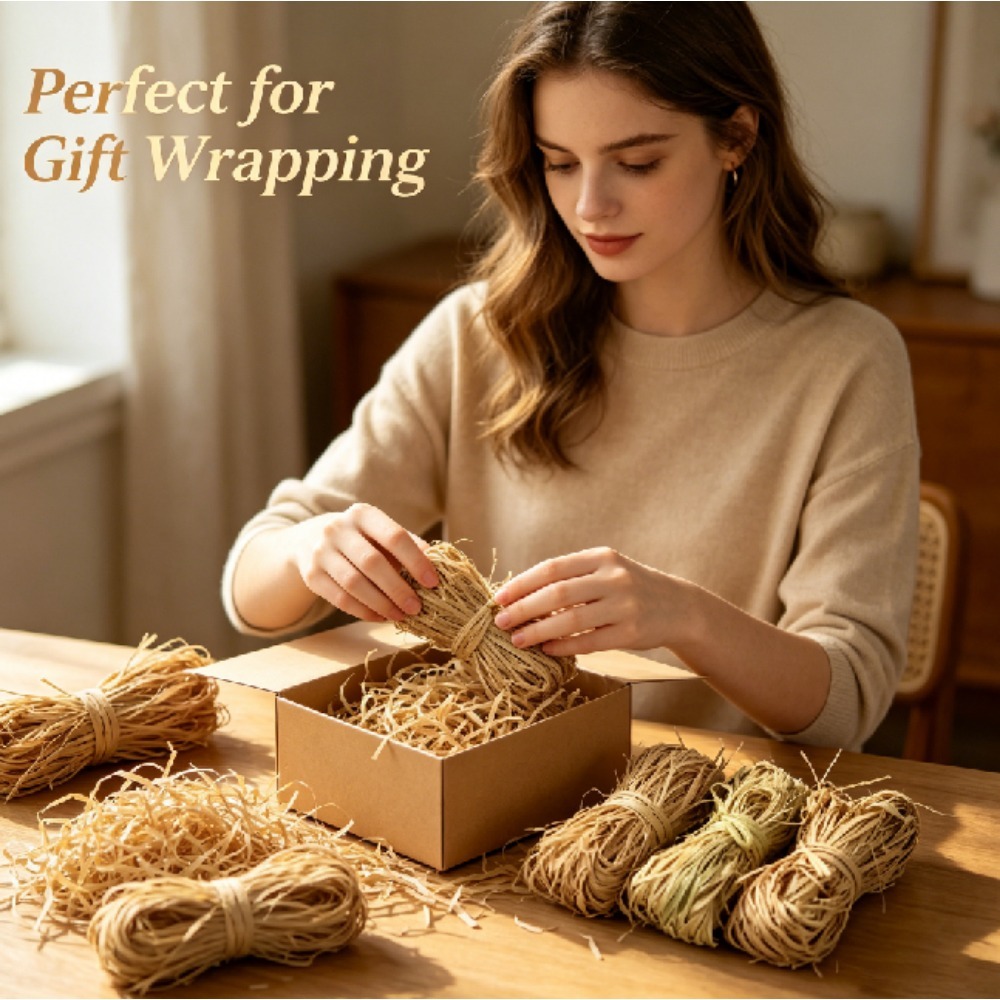 Natural Vintage Raffia Shred F - Wedding Supply.Box 리뷰 및 가격