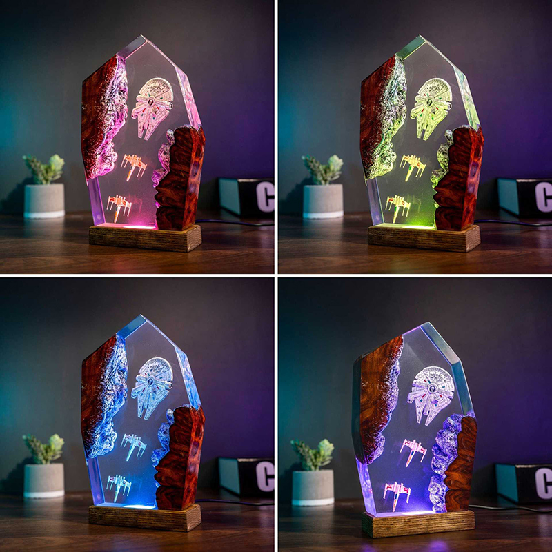 Table Resin Lamp Universe War  - Wedding Led 리뷰 및 가격