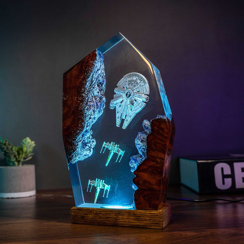 Table Resin Lamp Universe War  - Wedding Led 리뷰 및 가격
