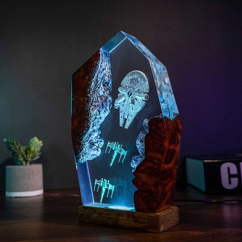 Table Resin Lamp Universe War  - Wedding Led 리뷰 및 가격