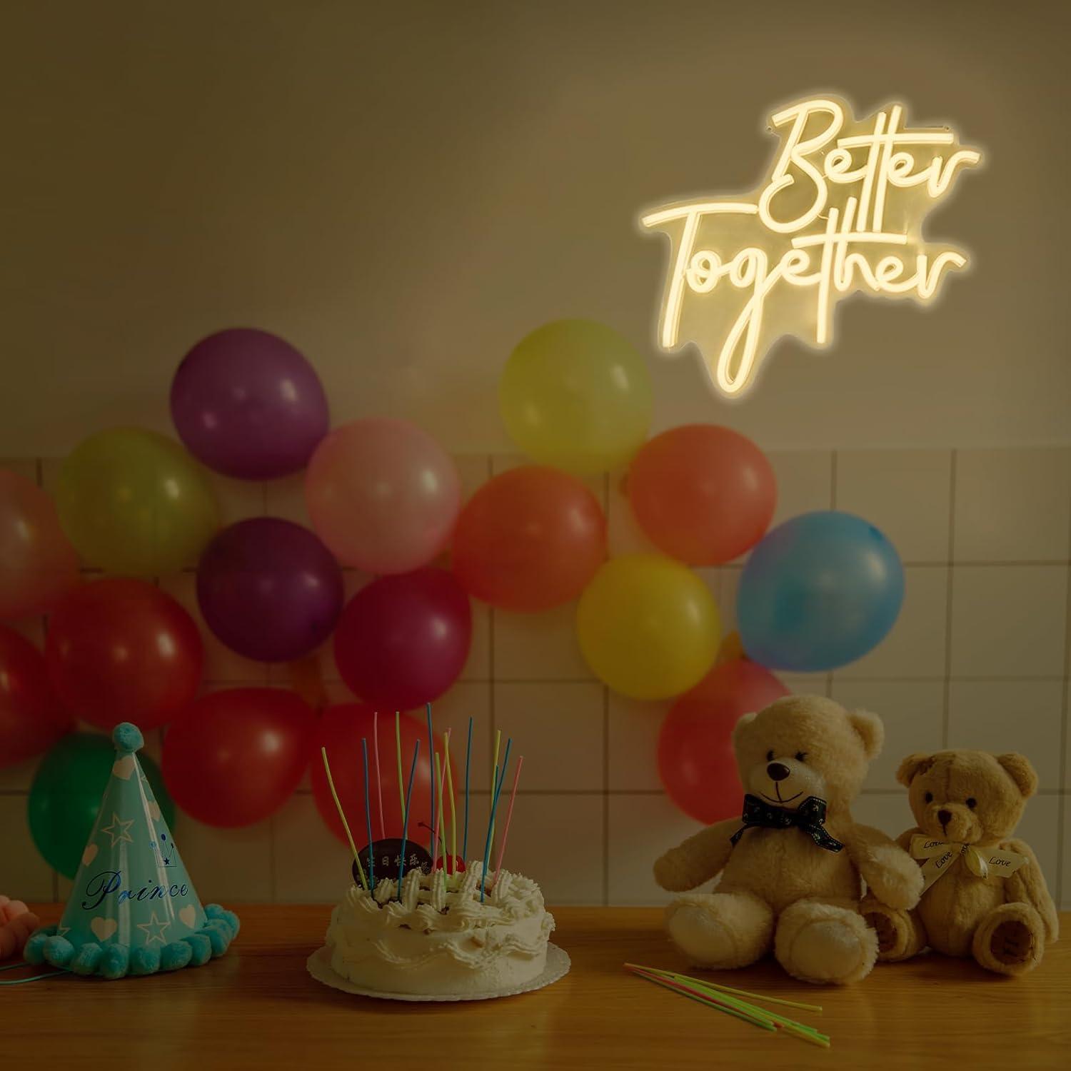 Better Together Neon Sign USB  - Wedding Led 리뷰 및 가격