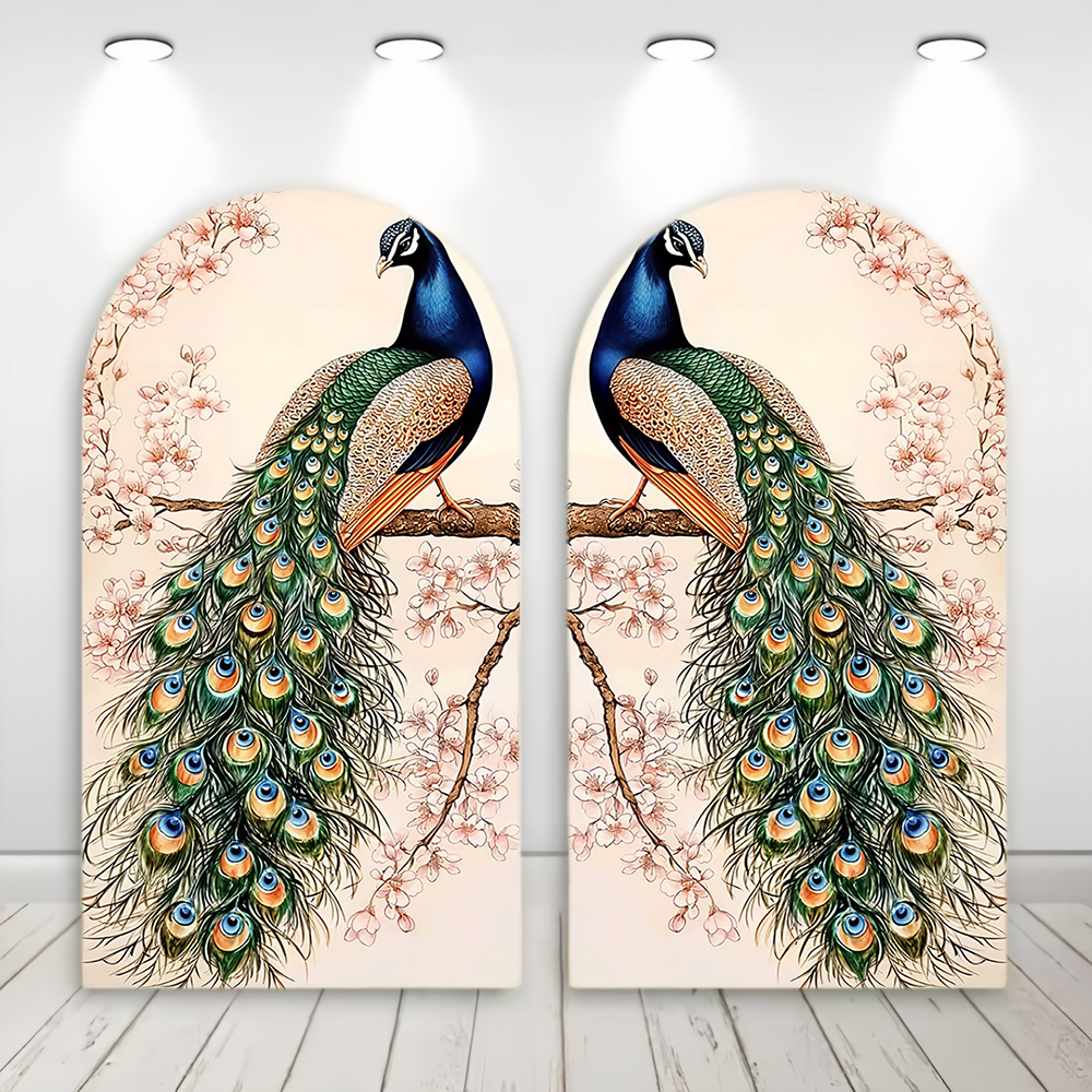 Indian-style Peacock Arch Back - Indian Wedding Decor Supply 리뷰 및 가격