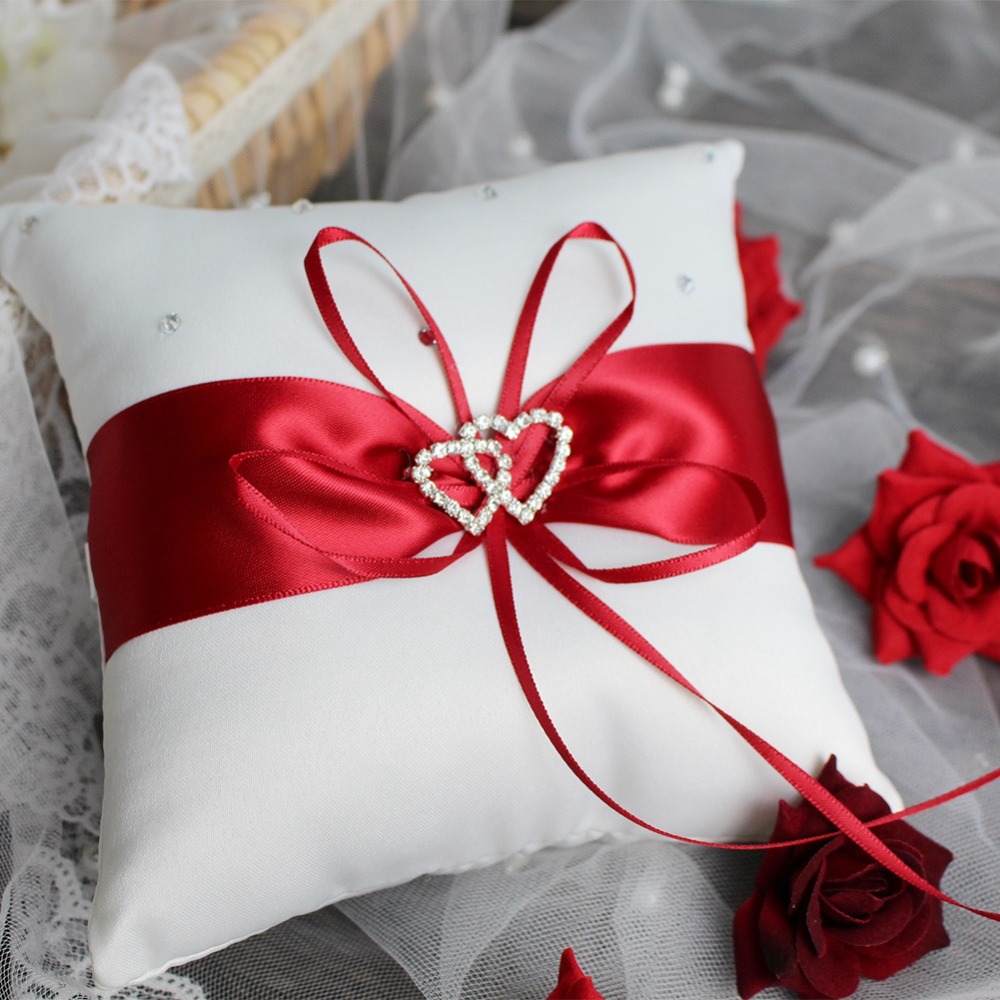 Romantic Wedding Ring Pillow S - Ring Bearer Pillow 리뷰 및 가격