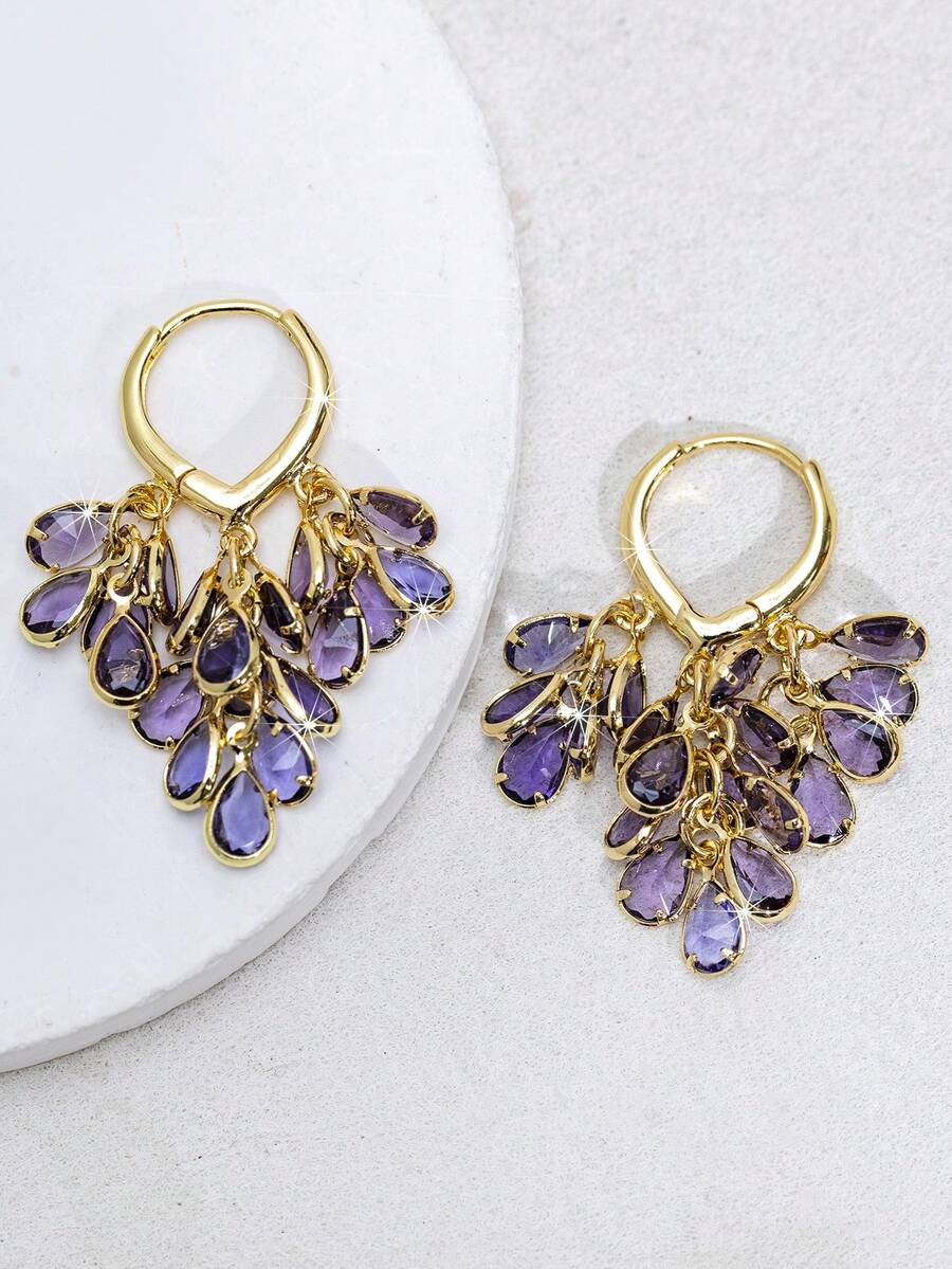 Gold-Plated Hoop Earrings With - Wedding Package Gold 리뷰 및 가격