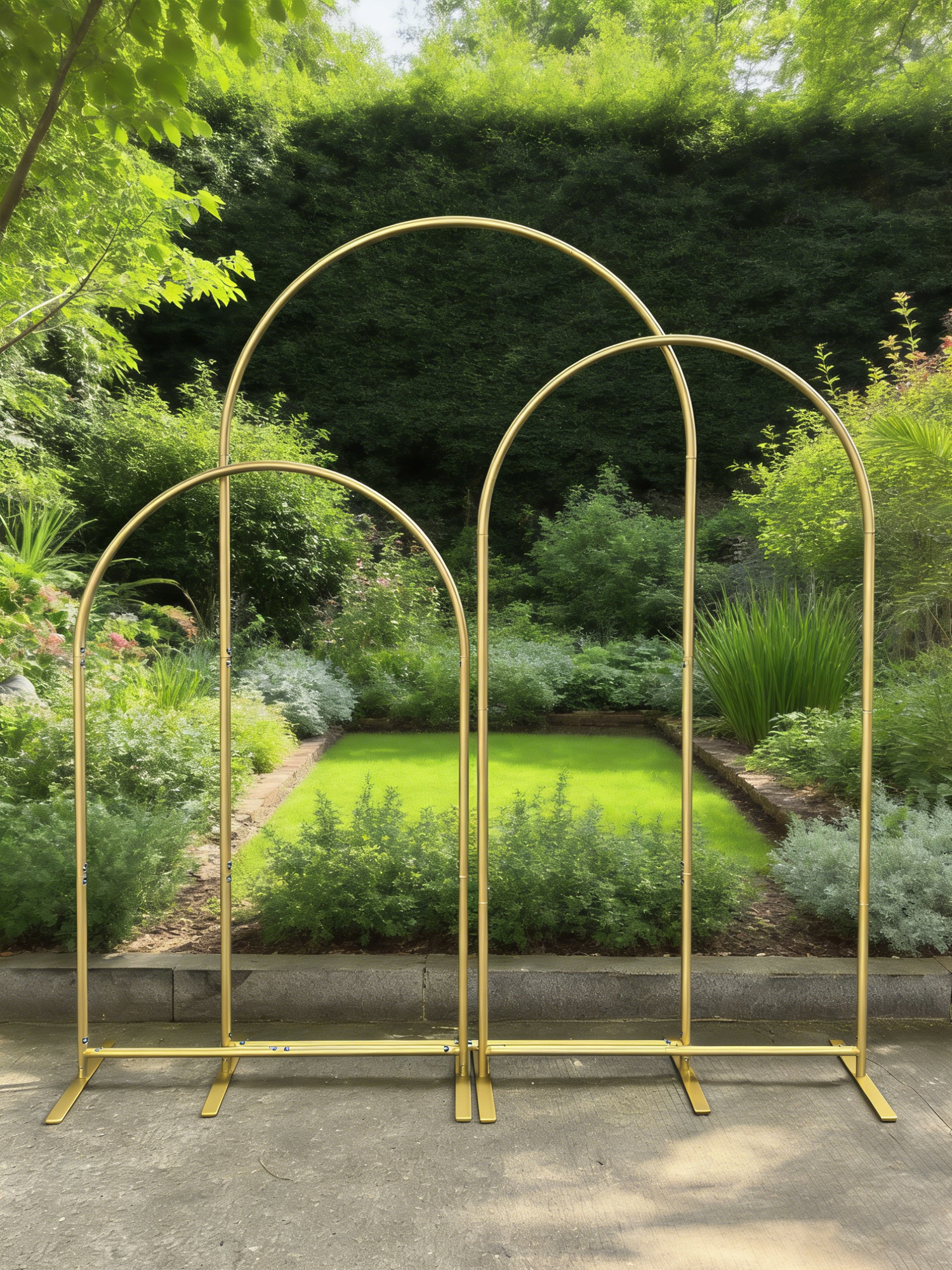 Aluminum Arch Backdrop Stand A - Wedding Support 리뷰 및 가격