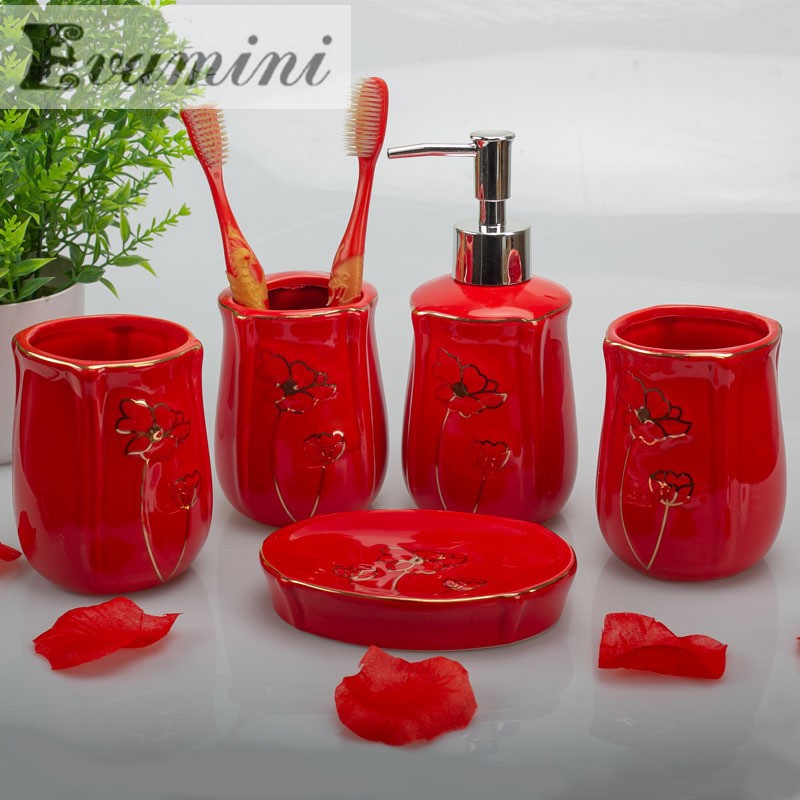 Wedding Gift for Bathroom/Red  - Wedding Bathroom Supply Kit 리뷰 및 가격