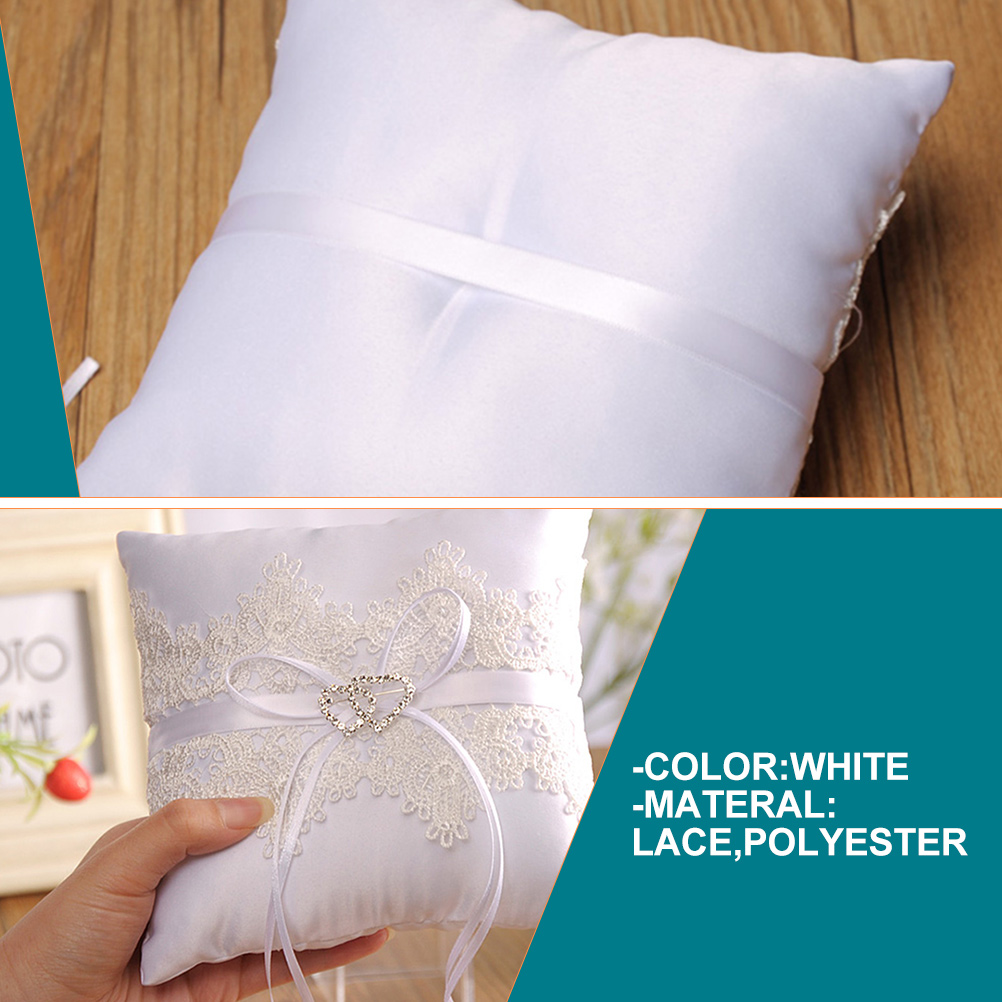 Lace Ring Pillow Club Decorati - Ring Bearer Pillow 리뷰 및 가격
