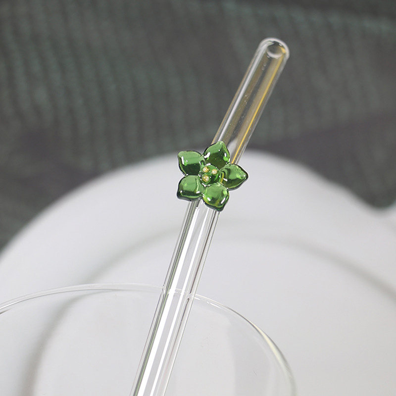 Flower Glass Straw, Reusable D - Wedding Fountain 리뷰 및 가격