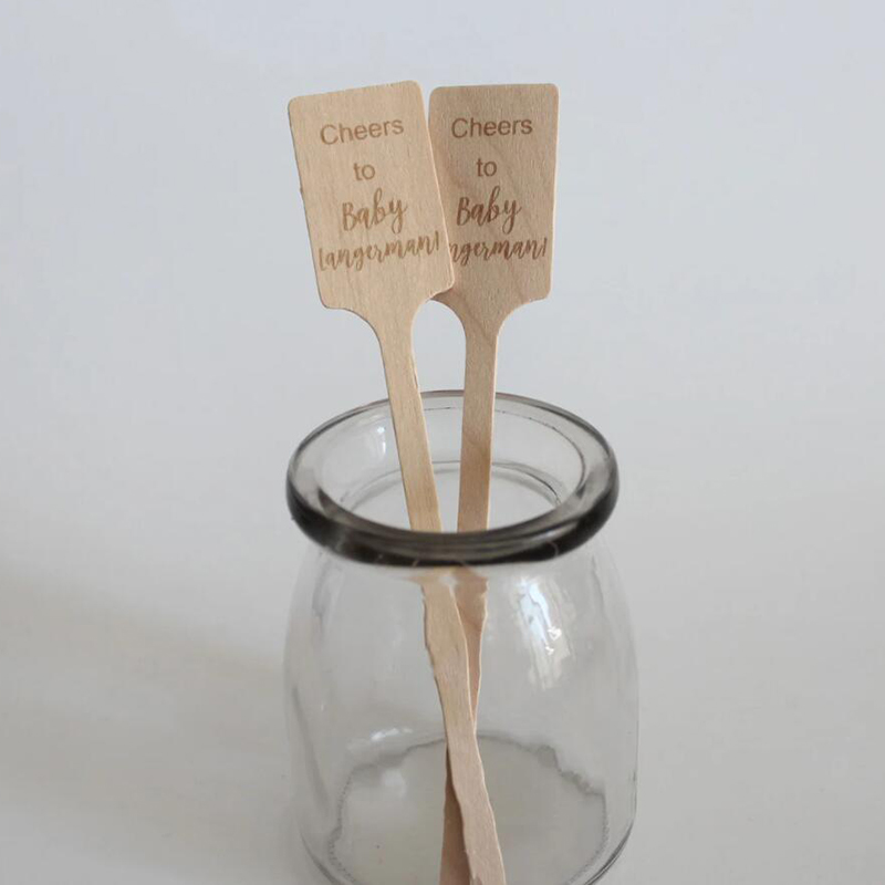 50pcs Custom Wooden Stir Stick - Wedding Fountain 리뷰 및 가격