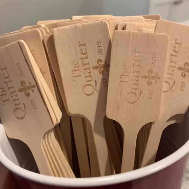 50pcs Custom Wooden Stir Stick - Wedding Fountain 리뷰 및 가격