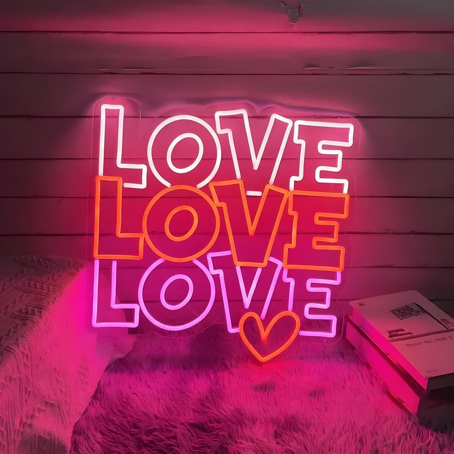 Love Neon Sign USB Dimmable LE - Wedding Led 리뷰 및 가격