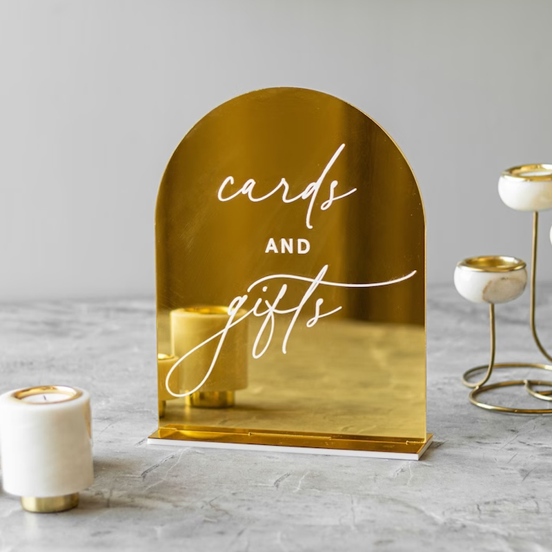 Set Of 4 Wedding Signs,In Lovi - Table Number Gold 리뷰 및 가격