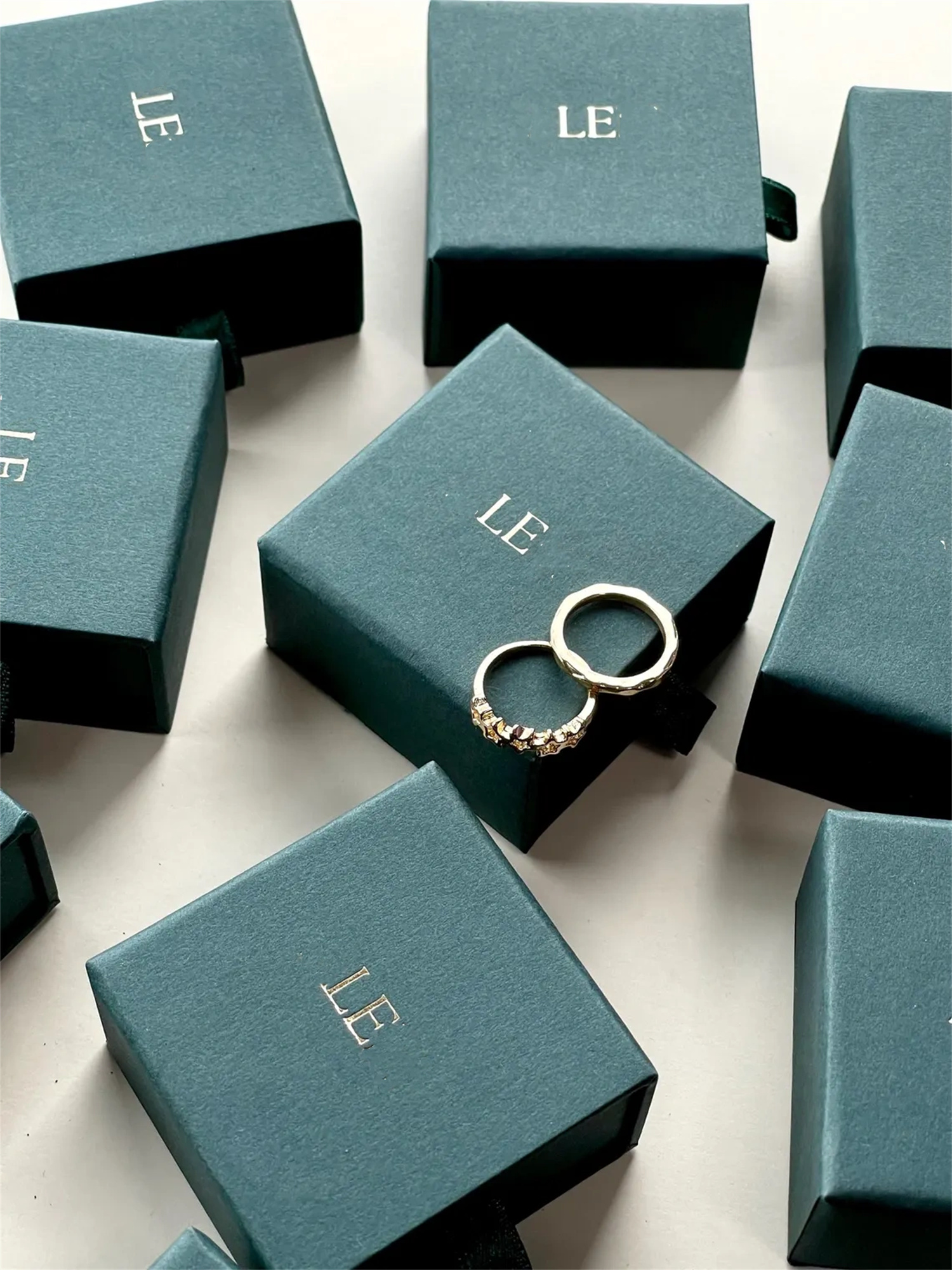 20 pcs Tiny dark green ring bo - Wedding Package Gold 리뷰 및 가격