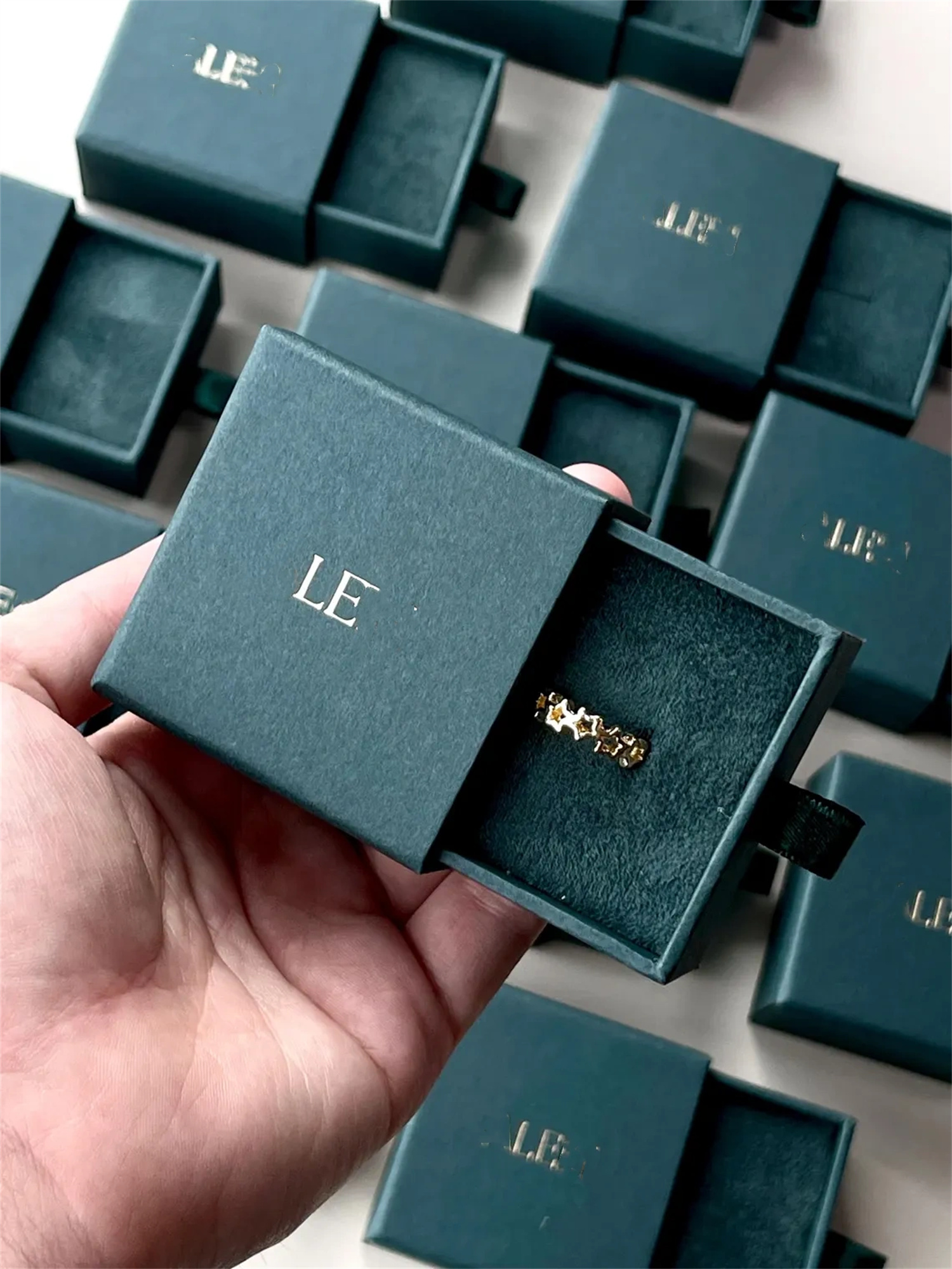 20 pcs Tiny dark green ring bo - Wedding Package Gold 리뷰 및 가격