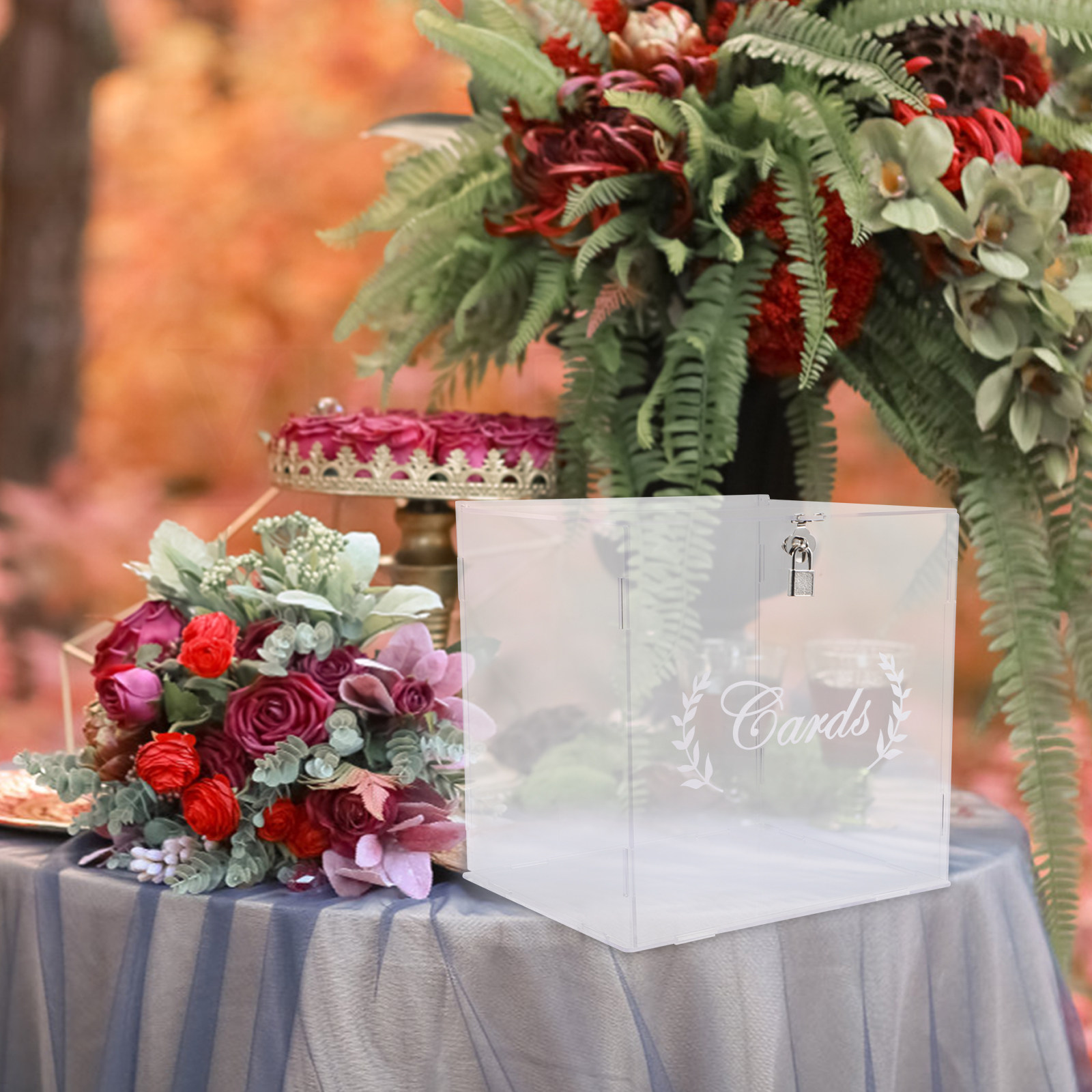 Wedding Card Box Transparent A - Wedding Supply.Box 리뷰 및 가격