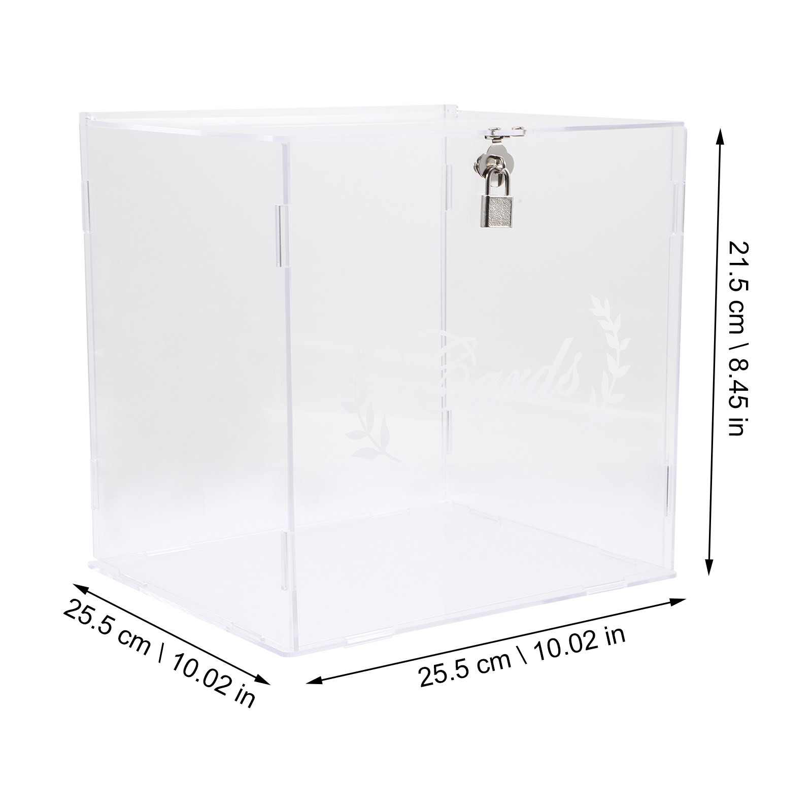 Wedding Card Box Transparent A - Wedding Supply.Box 리뷰 및 가격