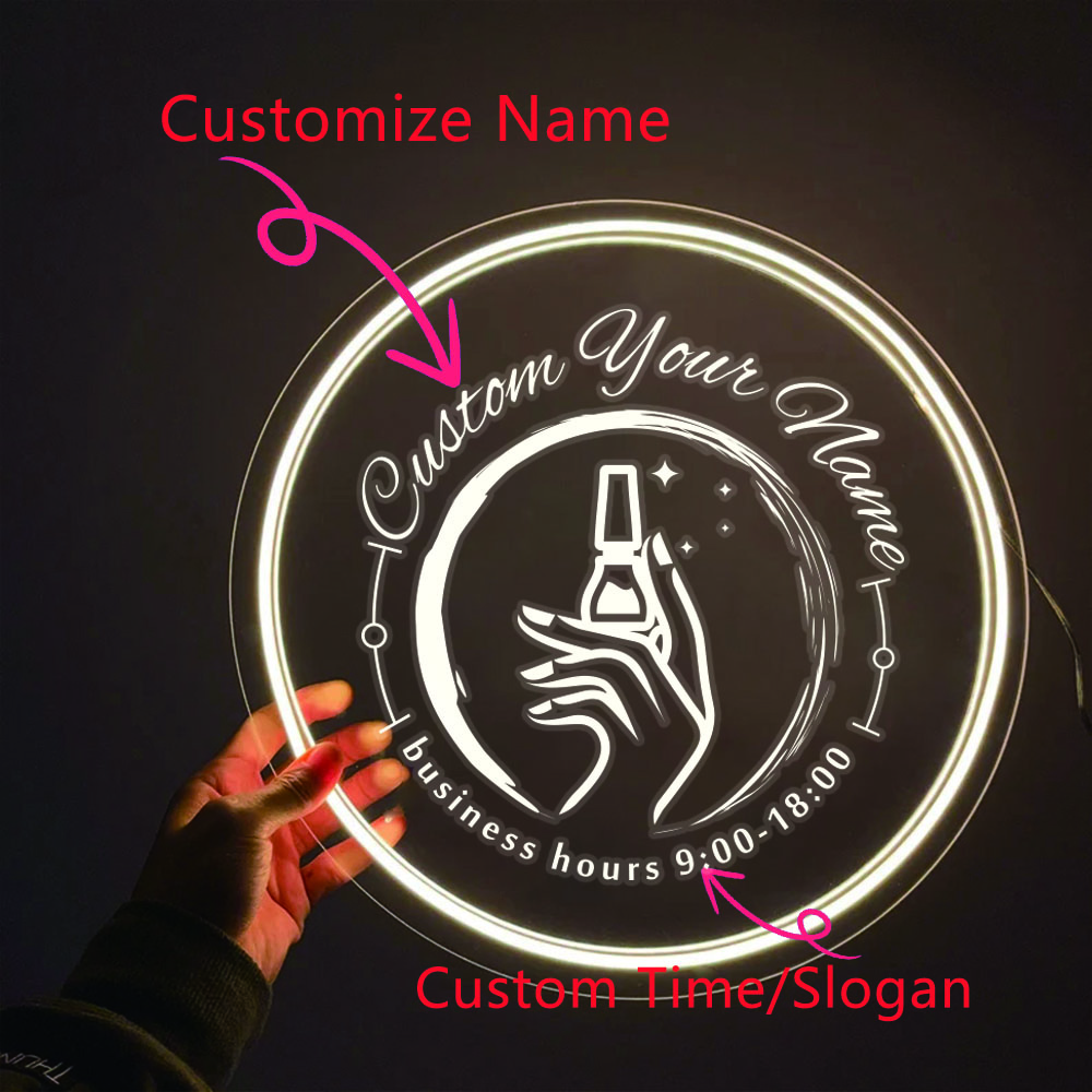 1PC Round Shape Nail Art Theme - Wedding Led 리뷰 및 가격