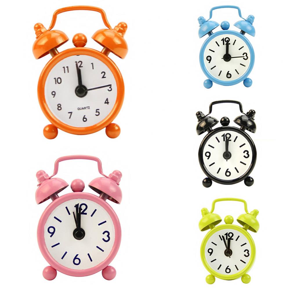 Portable Mini Alarm Clock Retr - Table Number Gold 리뷰 및 가격