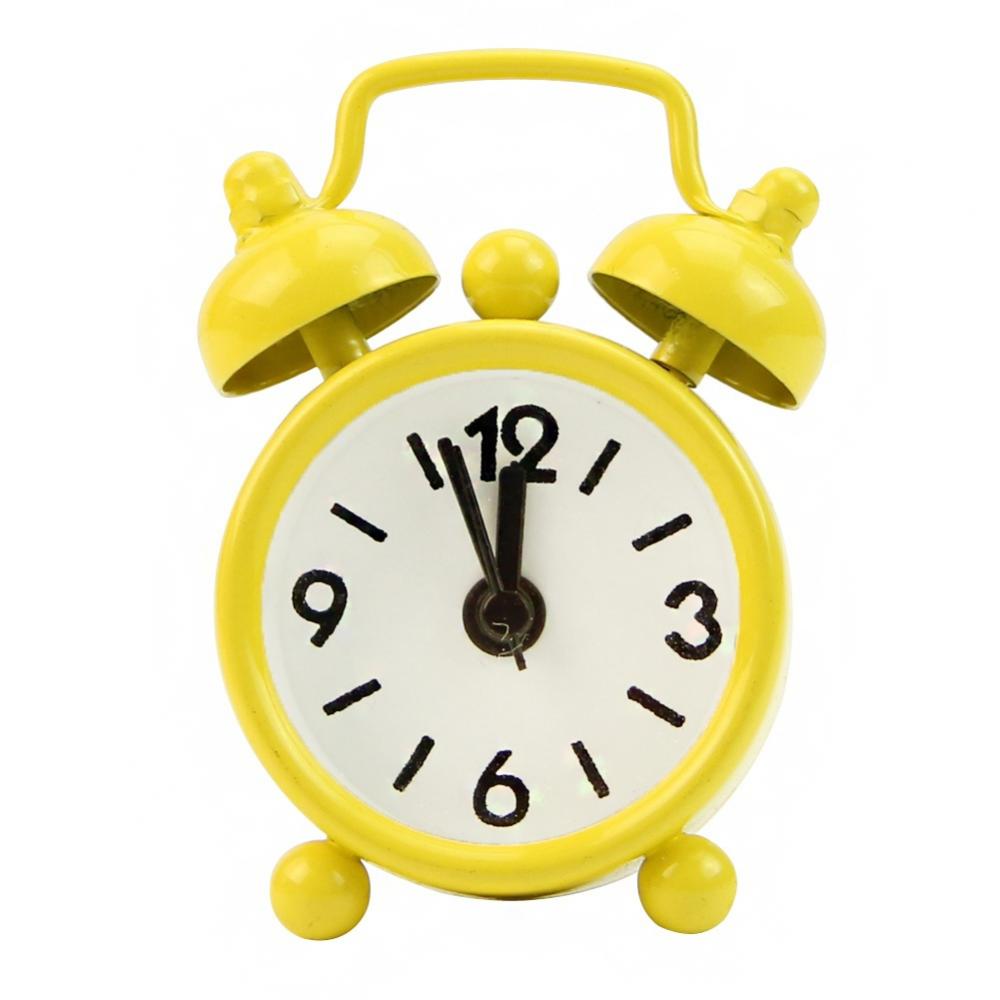 Portable Mini Alarm Clock Retr - Table Number Gold 리뷰 및 가격
