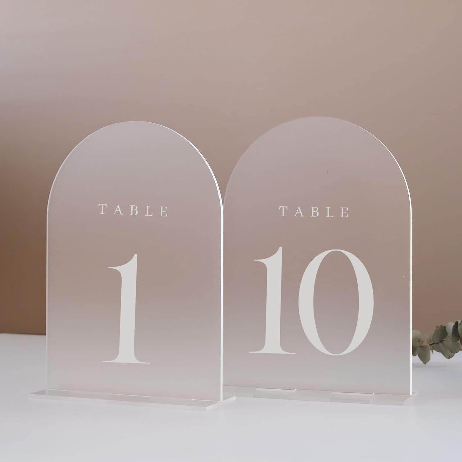 Arch Acrylic Table Numbers wit - Table Number Gold 리뷰 및 가격