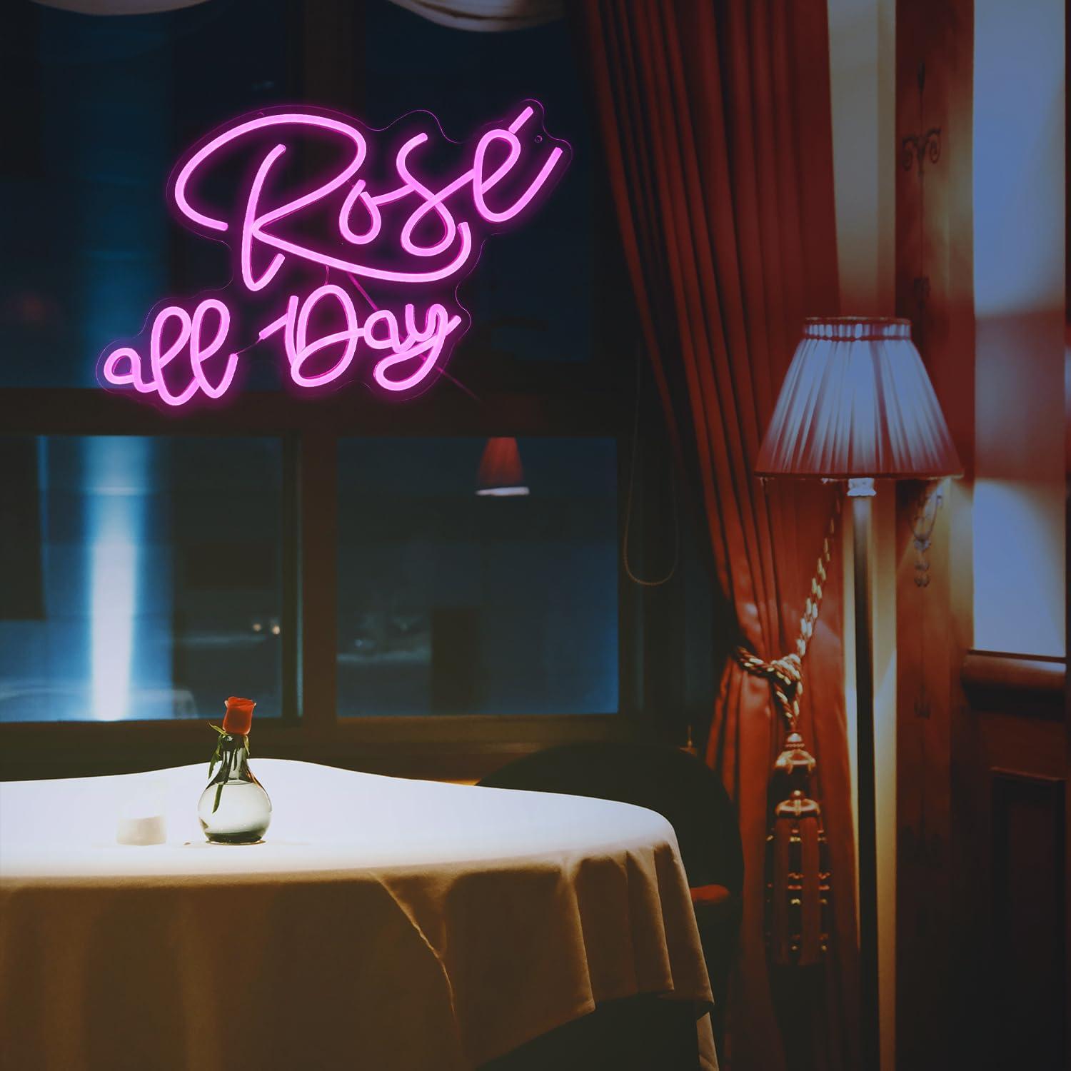 Rose All Day Neon Sign Dimmabl - Wedding Led 리뷰 및 가격