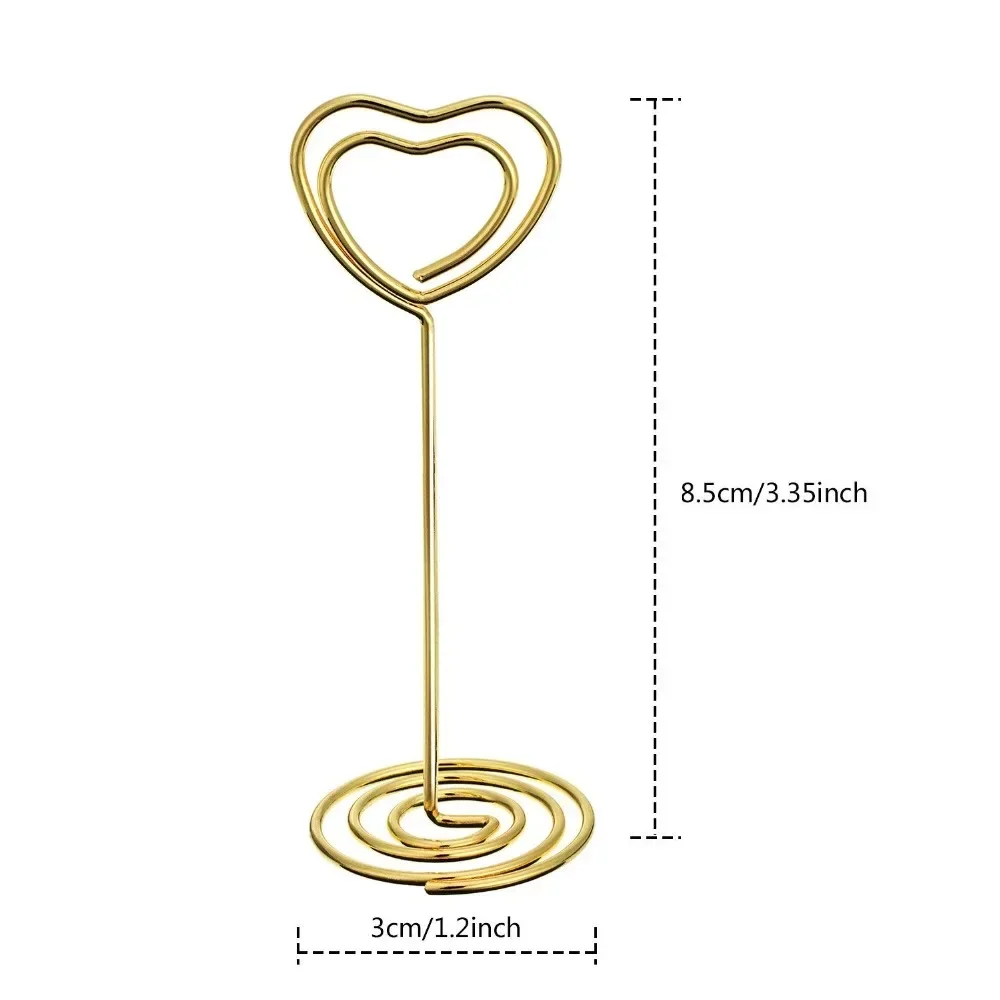 10pcs Heart Shape Table Number - Table Number Gold 리뷰 및 가격