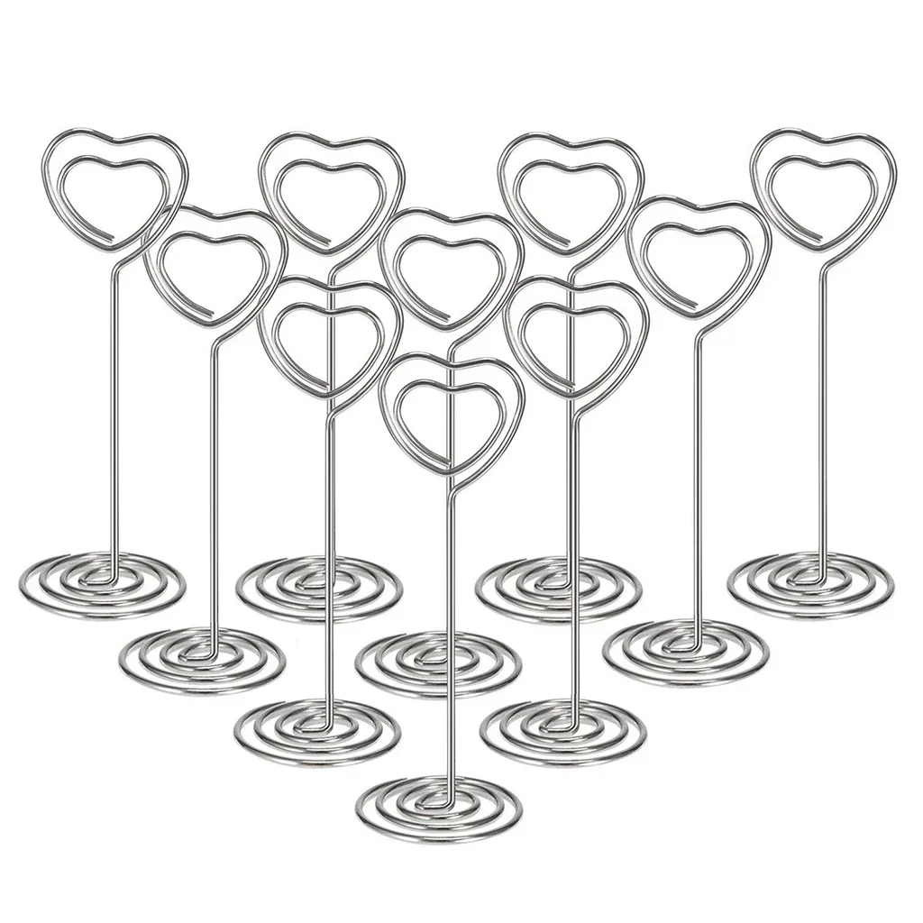 10pcs Heart Shape Table Number - Table Number Gold 리뷰 및 가격