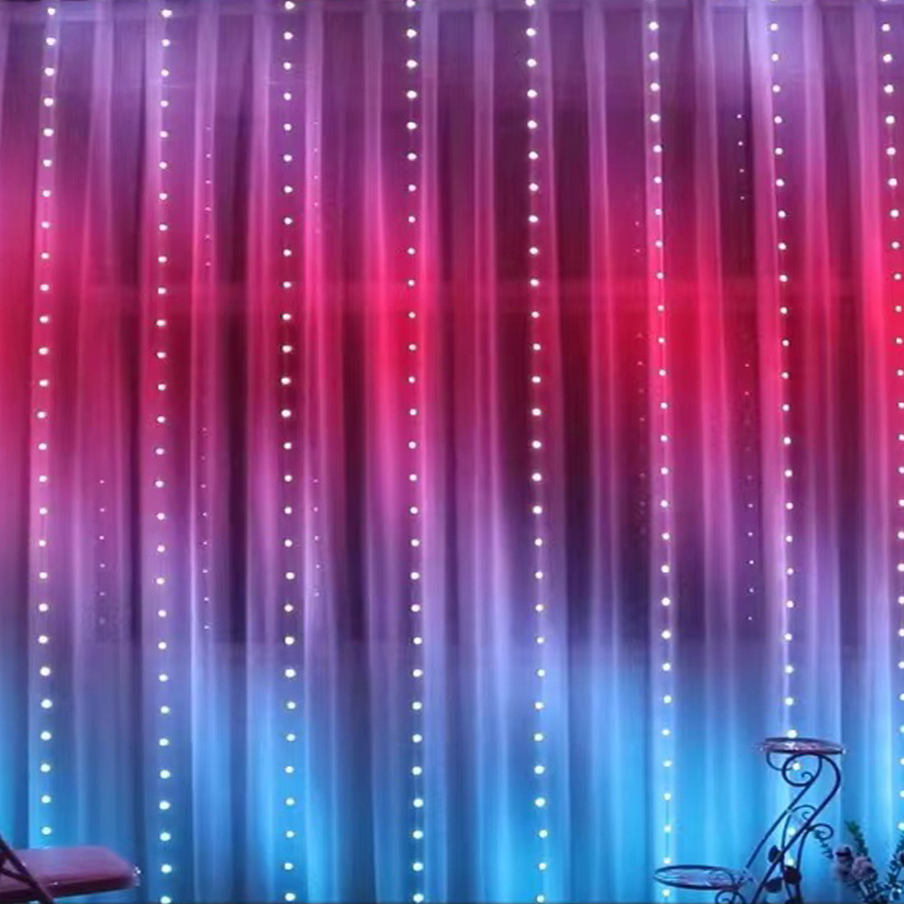 3M RGB Smart LED Curtain Light - Wedding Led 리뷰 및 가격