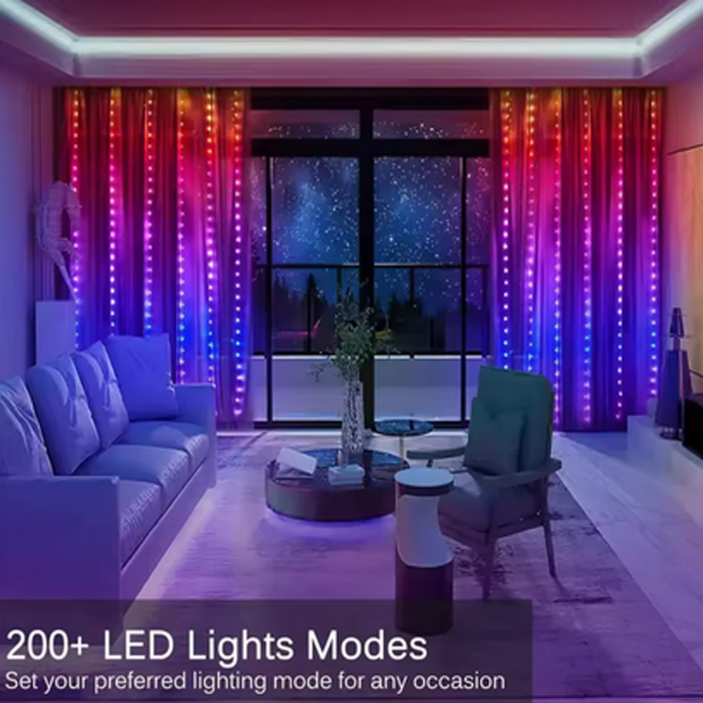 3M RGB Smart LED Curtain Light - Wedding Led 리뷰 및 가격