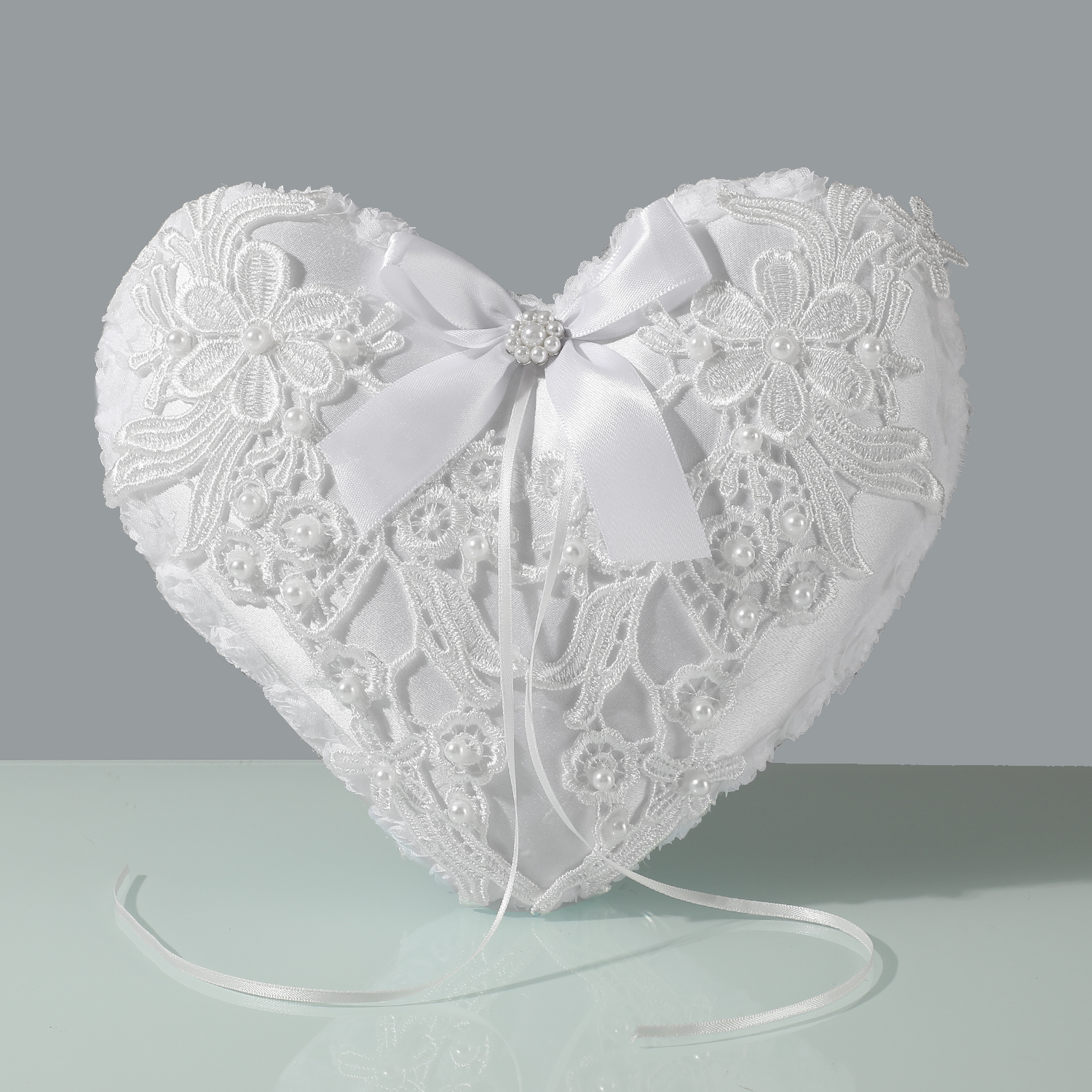 Elegant Lace Applique Ring Bea - Ring Bearer Pillow 리뷰 및 가격